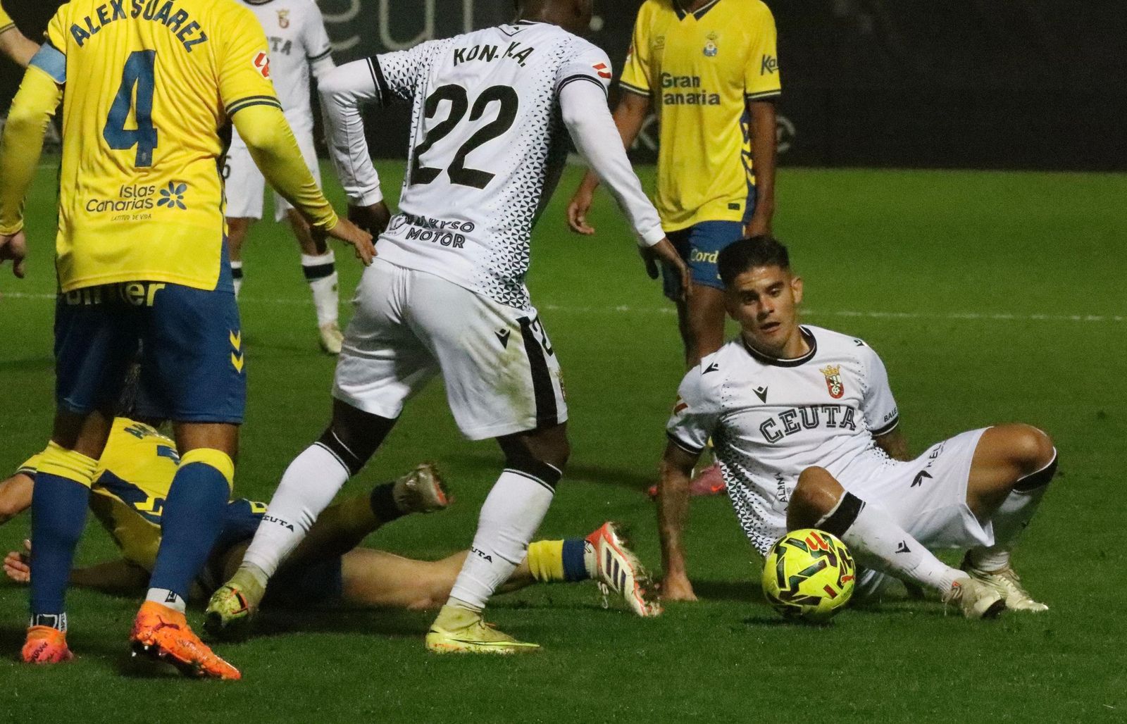 Reparto de puntos entre el conjunto Caballa y el conjunto Canario