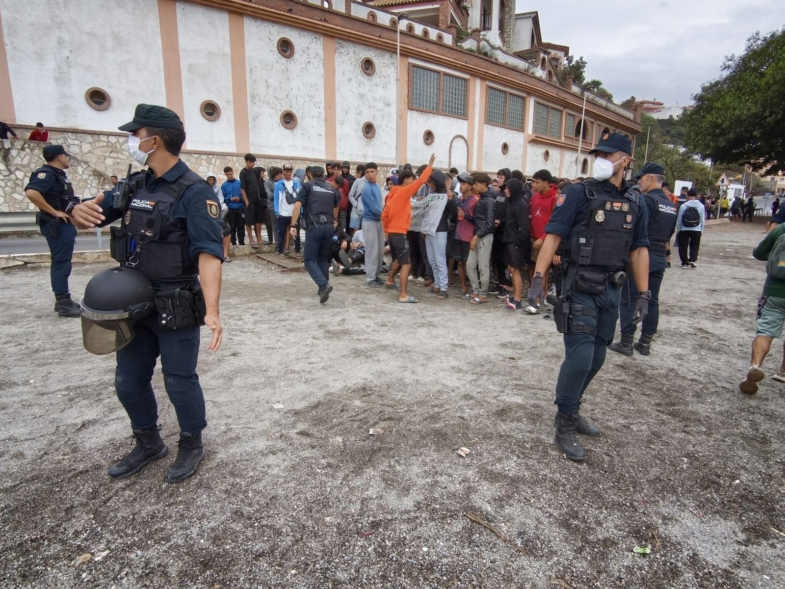 Menores migrantes alzan la voz en el Trampolín y reclaman protección
