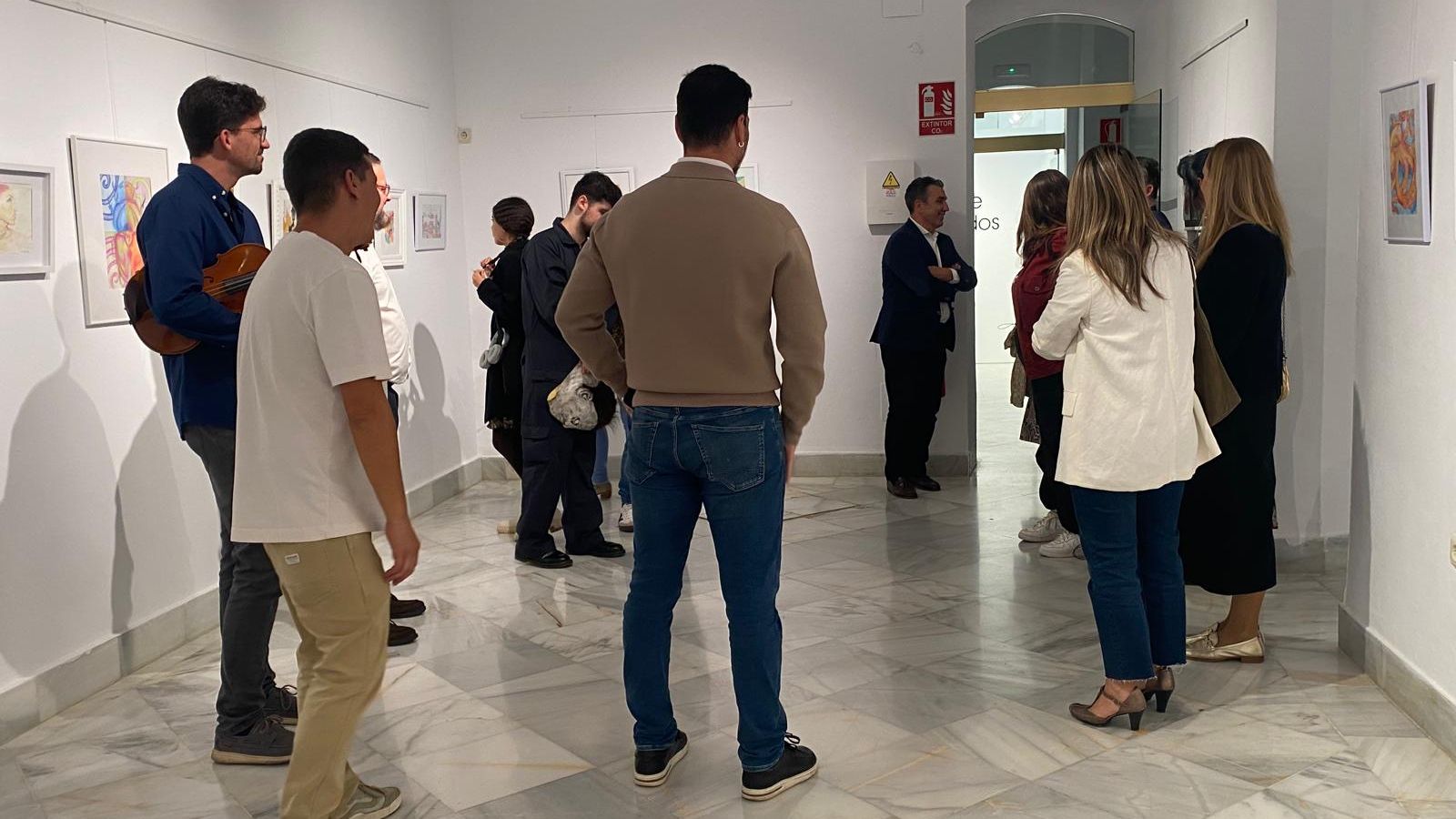 Primeras imágenes de la exposición anual de la Escuela de Arte en el Museo del Revellín. Primeras imágenes de la exposición anual de la Escuela de Arte en el Museo del Revellín.