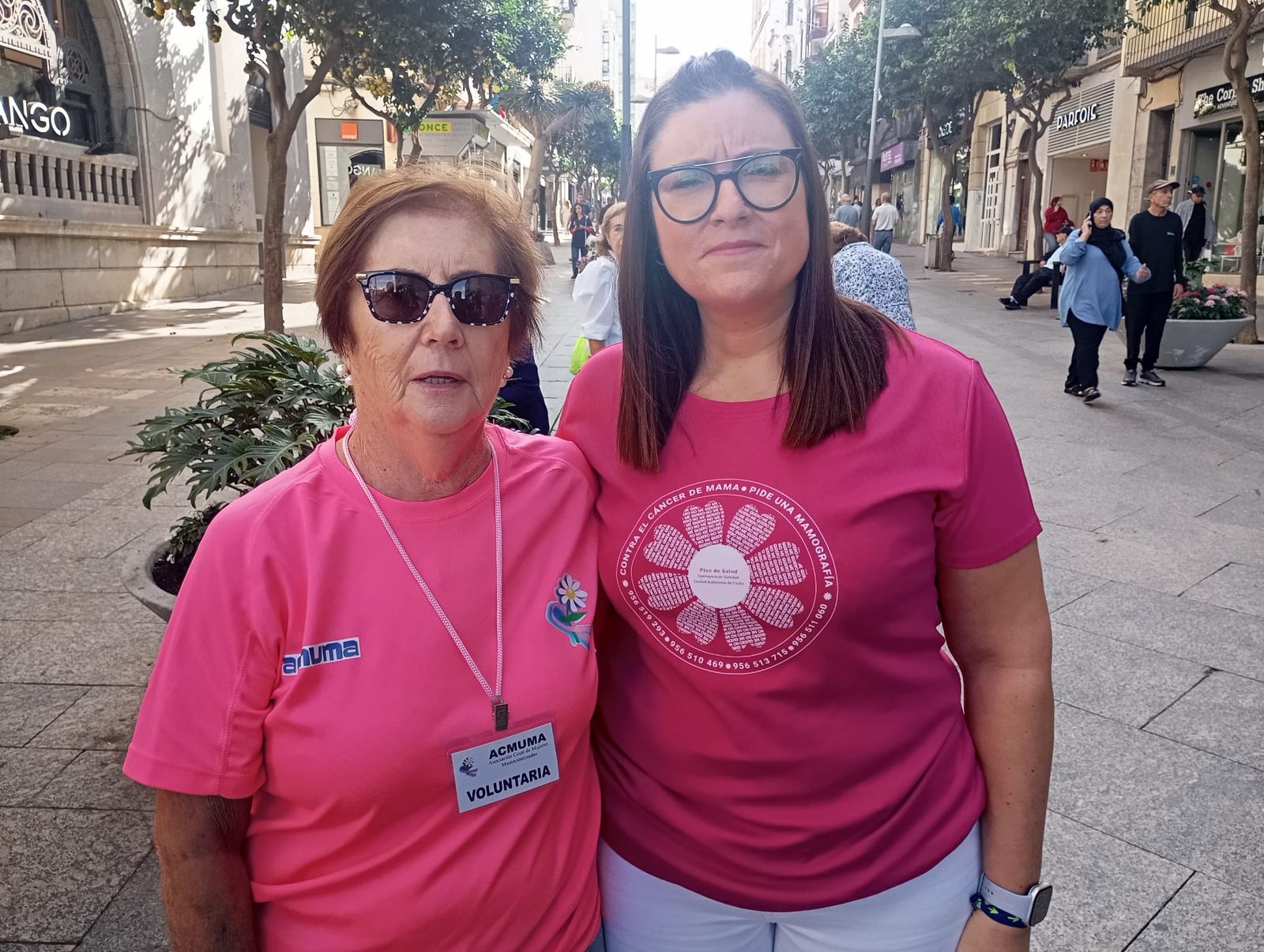 Hilda Castro (izq) y Vanesa Estepa (dcha)