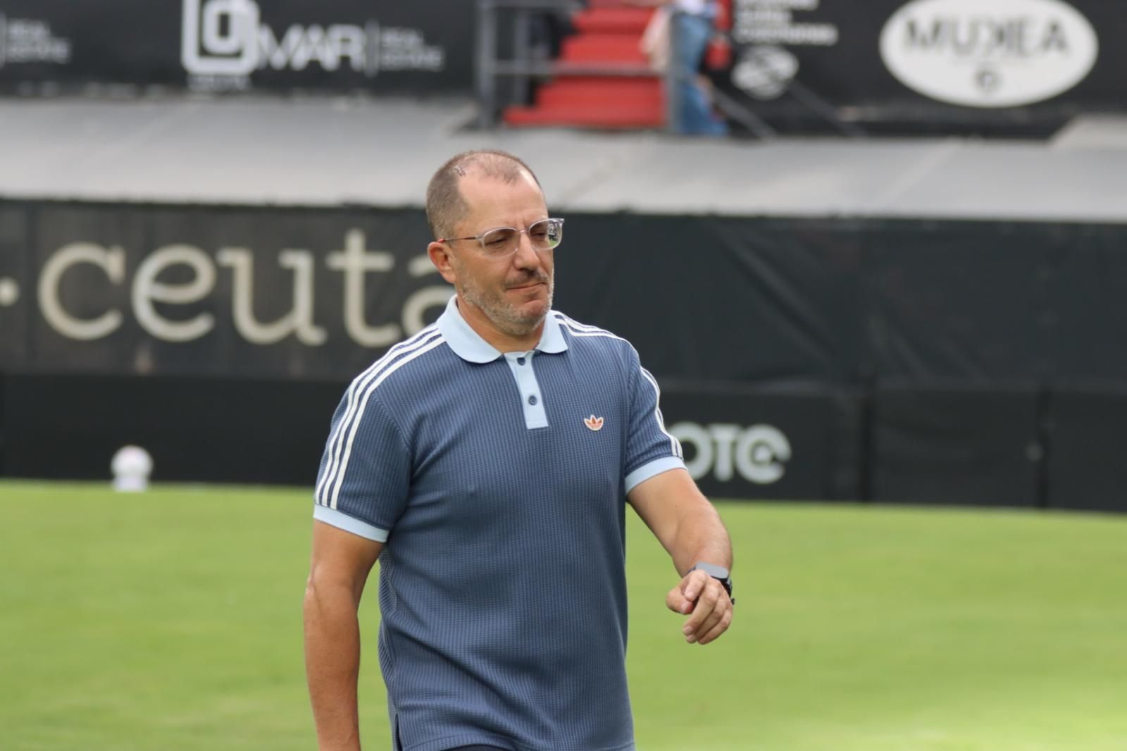 Romero durante el partido ante el Celta