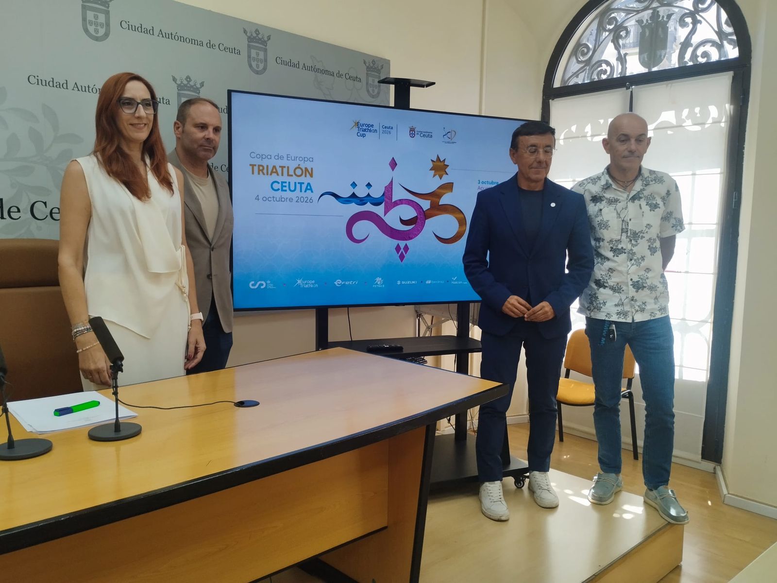 Presentación Copa de Europa de Triatlón