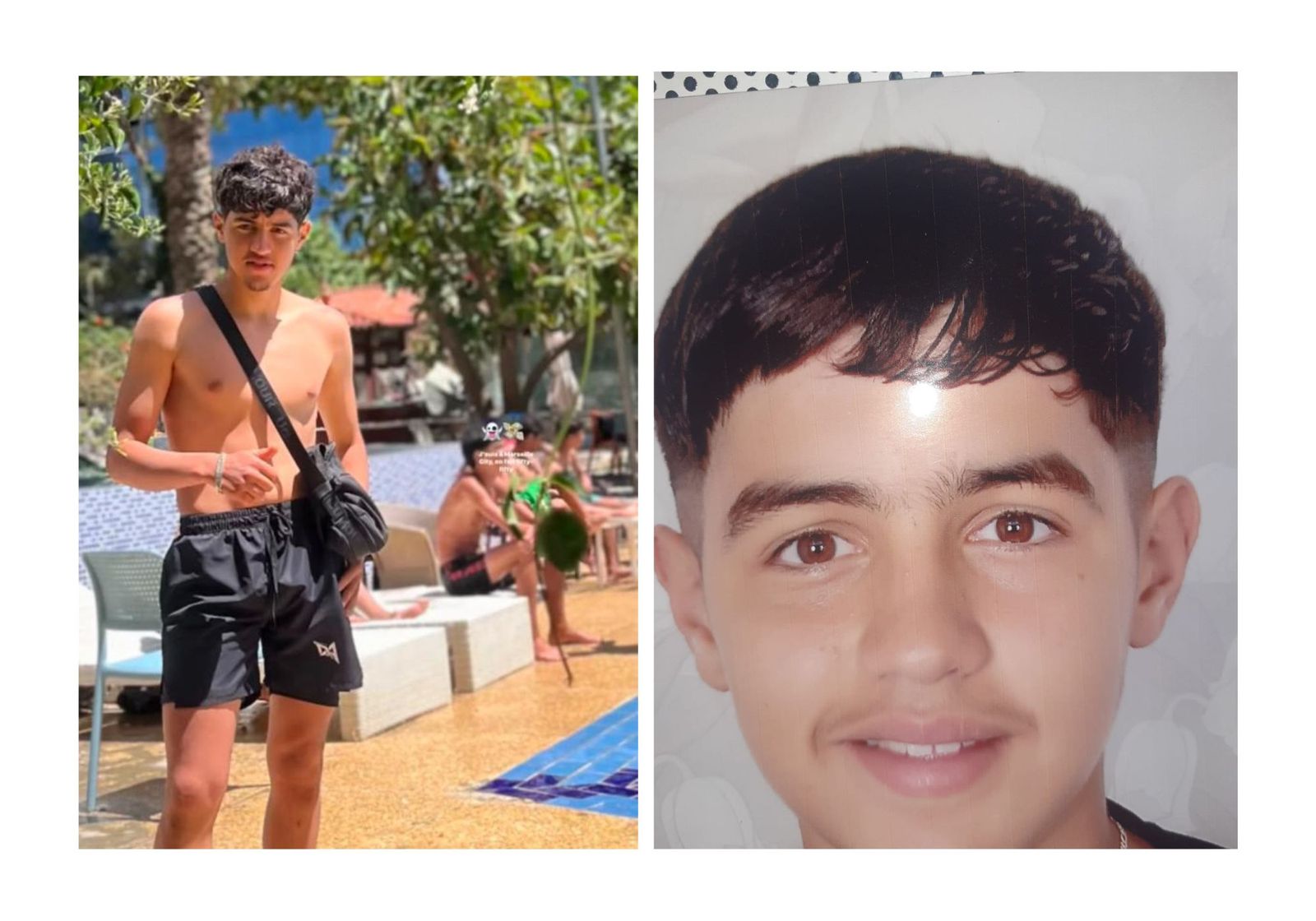 Mohamed Saber, de 17 años y desaparecido desde el viernes.