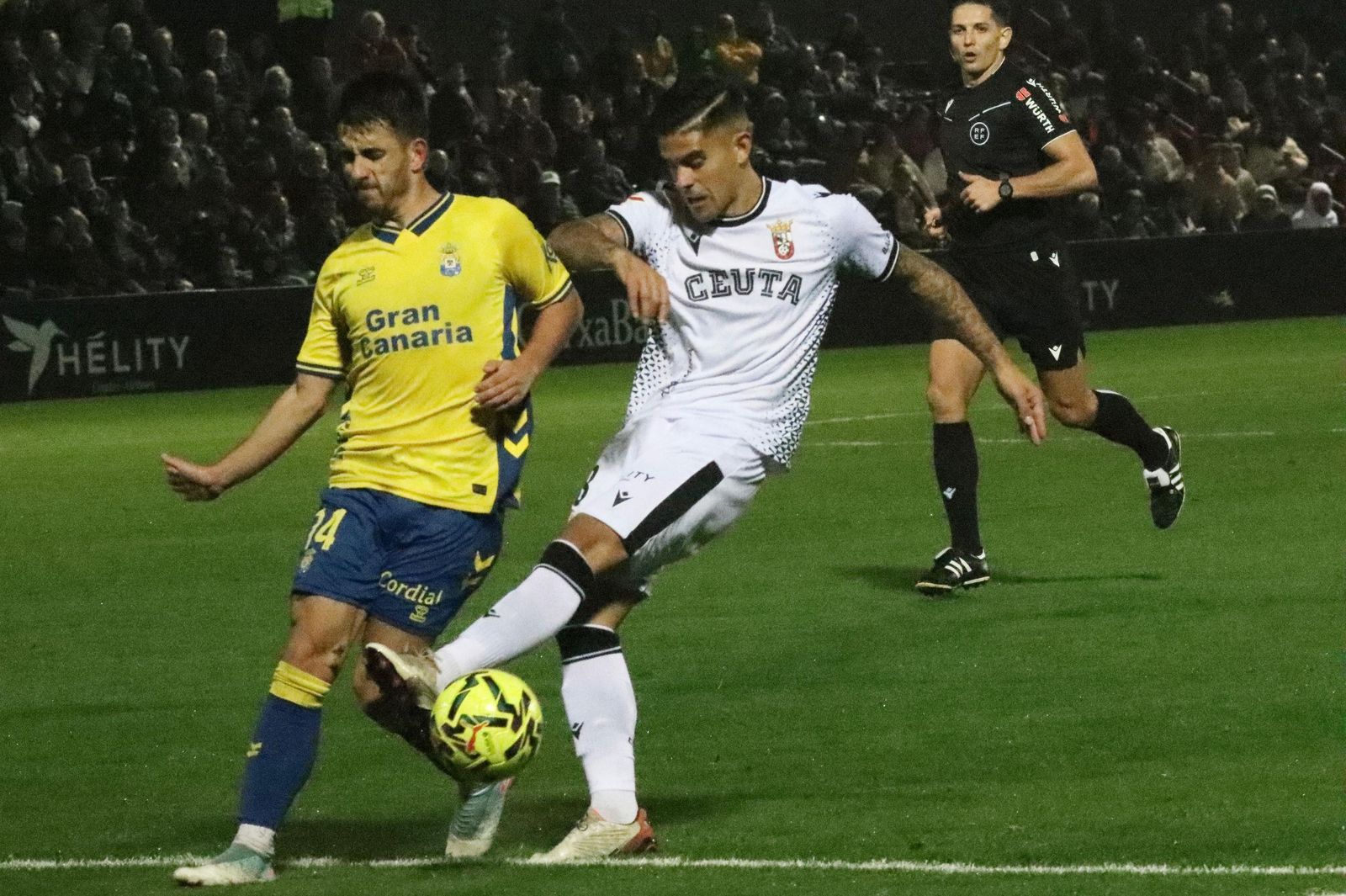 Reparto de puntos entre el conjunto Caballa y el conjunto Canario