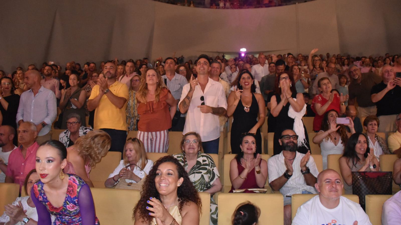 LSMS durante su espectáculo 'de tal palo' en el Auditorio del Revellín