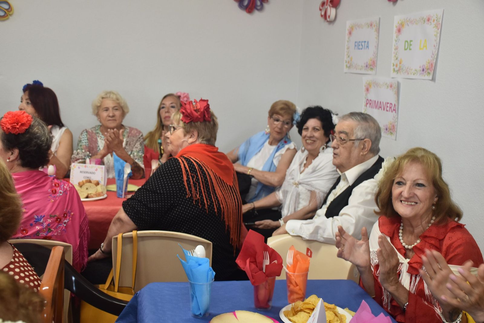 Villajovita se viste de feria para celebrar la primavera junto a sus mayores