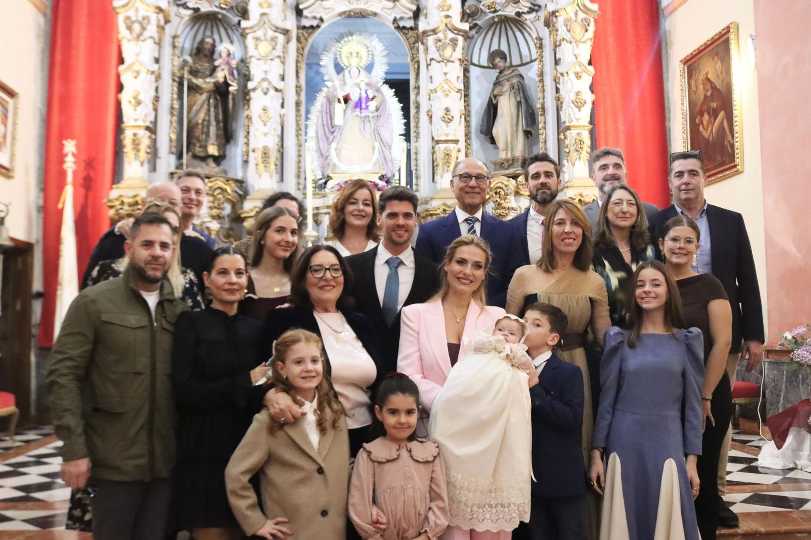 Bautizo de Minerva María en Los Remedios