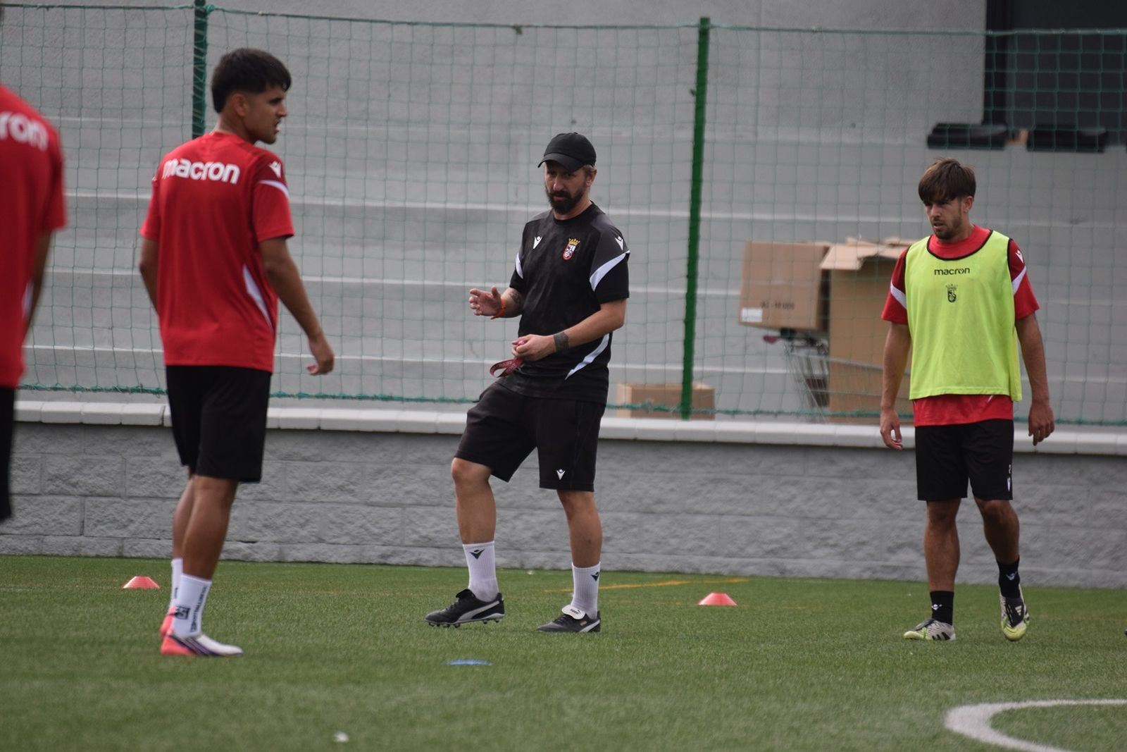 Entrenamiento del filial de la AD Ceuta