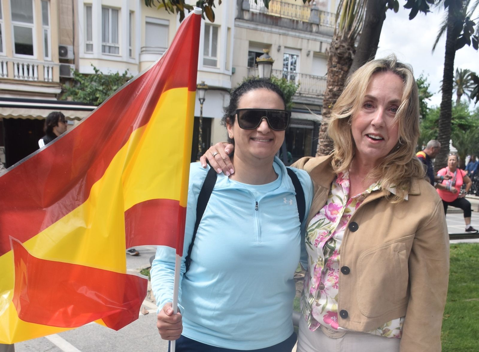 Acto del PP por el Día de Europa en la Plaza de África, con la presencia de su presidente nacional, Alberto Núñez Feijóo
