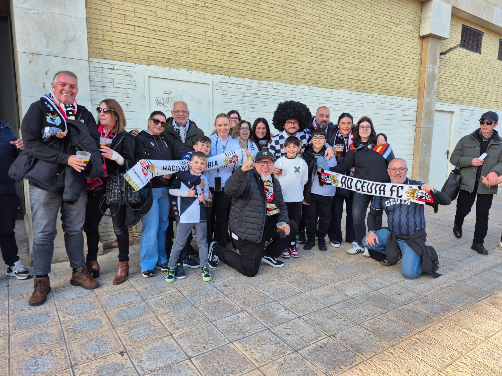 La afición caballa también apoyo al equipo en Burgos