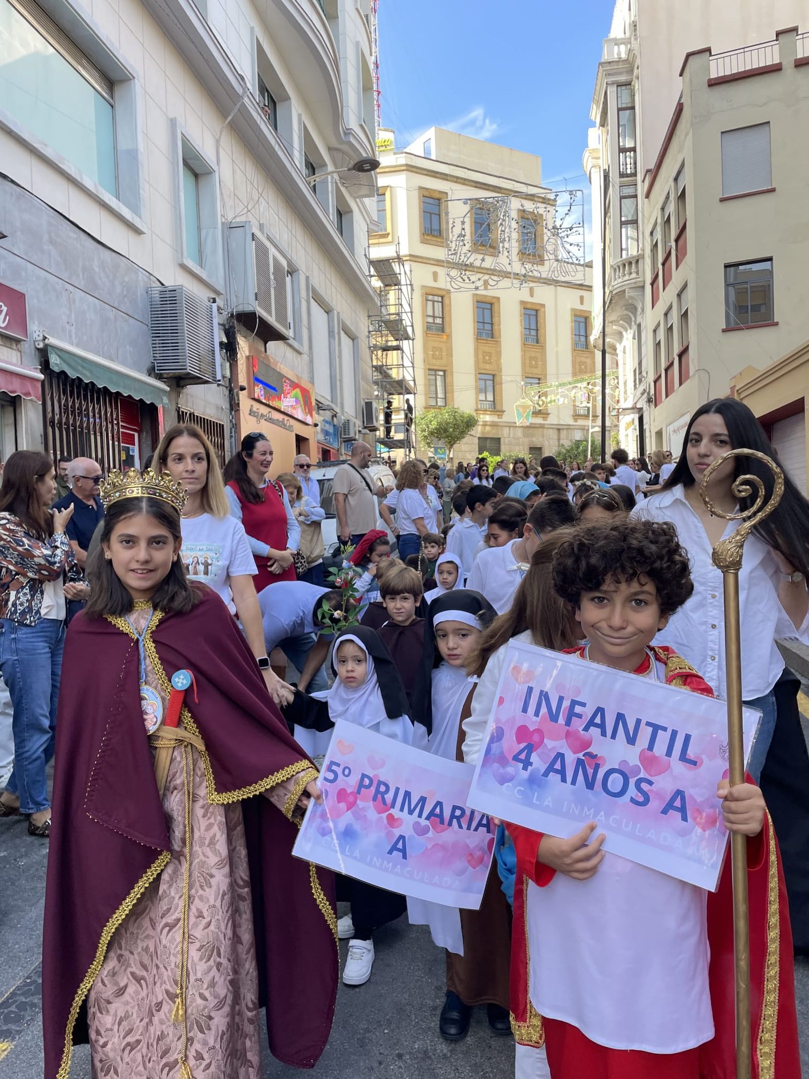 FOTOGALERÍA | Los más pequeños de La Inmaculada y San Agustín celebran el Día de Todos los Santos