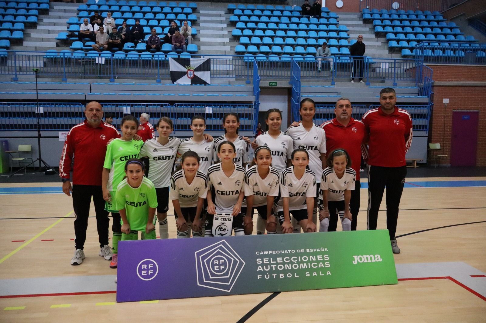 Las selecciones Sub-12 de Ceuta en el Nacional