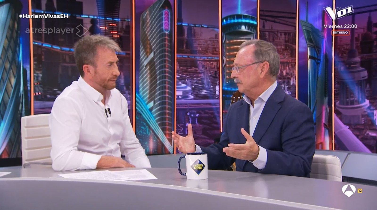 Juan Vivas ha llevado este lunes la voz de Ceuta a El Hormiguero en una entrevista de enorme carga política