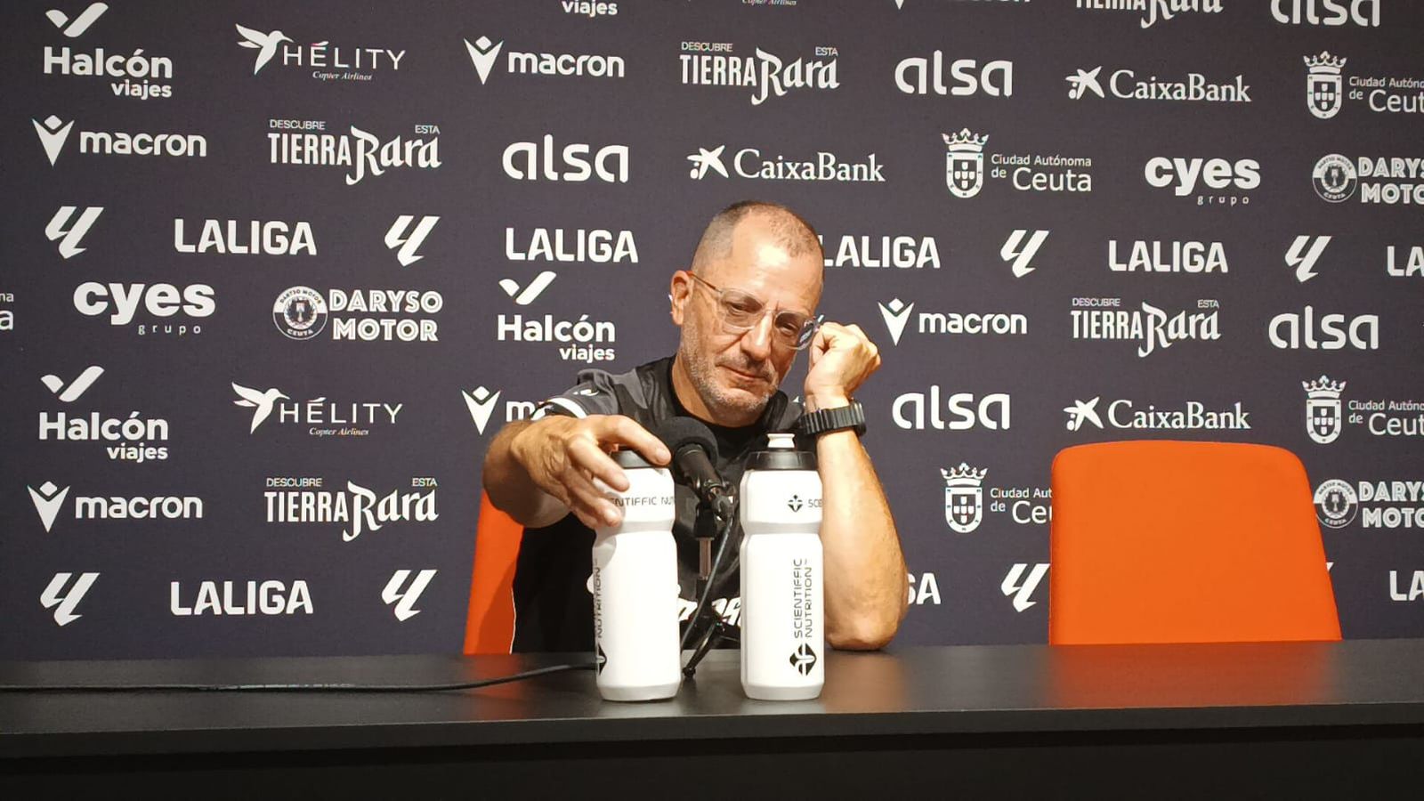José Juan Romero, en rueda de prensa