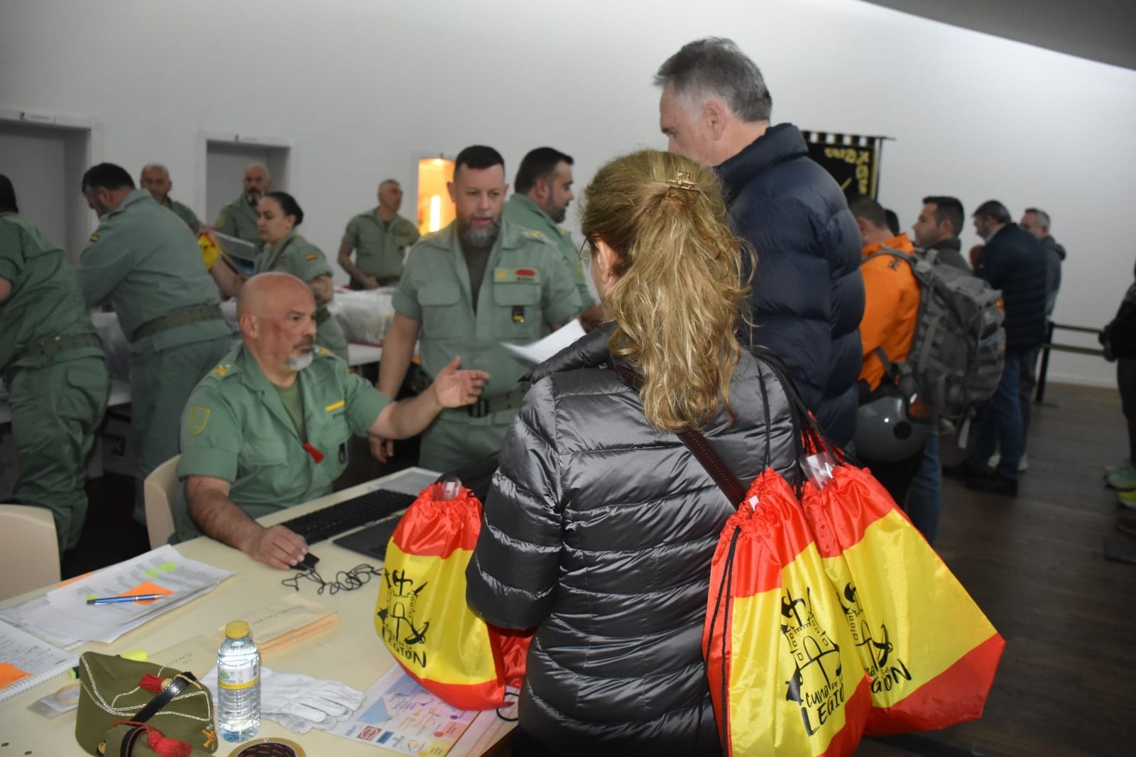 Comienza el reparto de dorsales para la X edición de la Cuna de la Legión