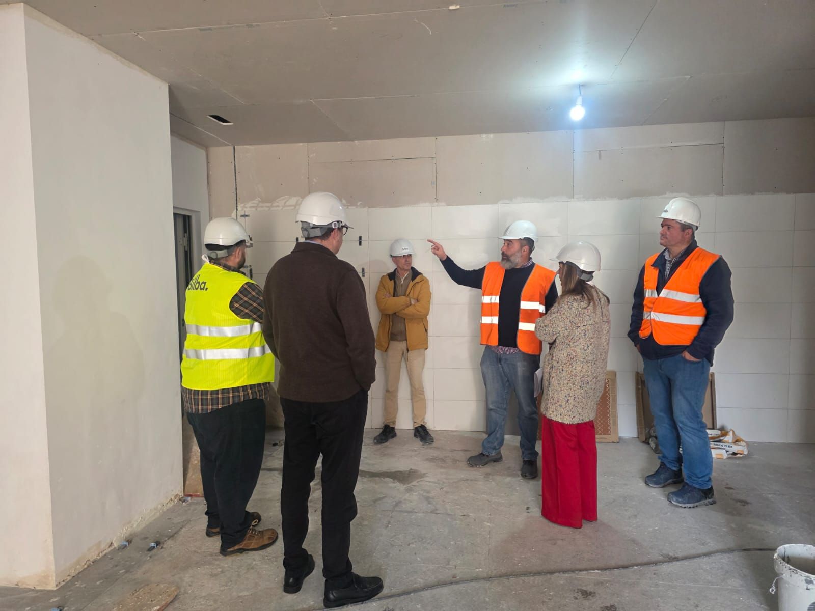 Visita de la consejera de Educación, Pilar Orozco, a la nueva escuela infantil de Loma Colmenar