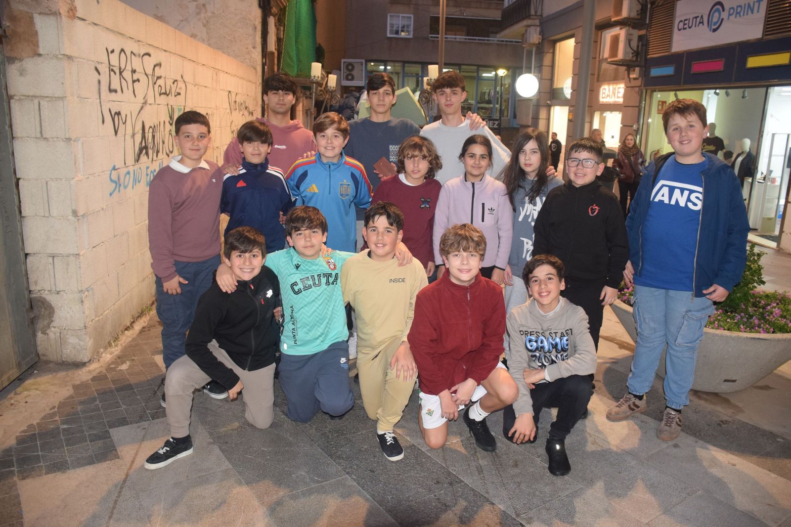 El paso de los niños, listo para procesionar