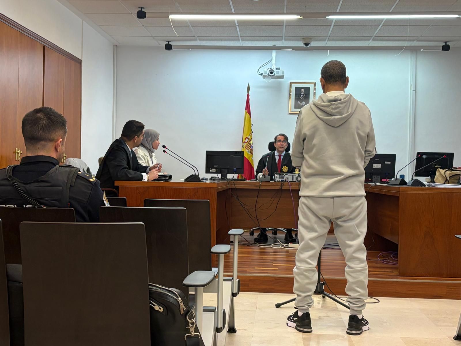 El acusado ante el juez este martes