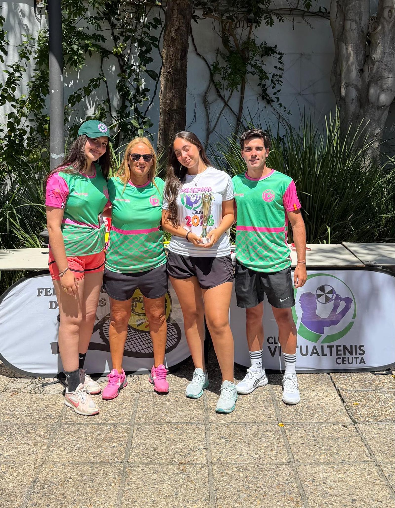 VirtualTenis Ceuta cierra su XII Semana Deportiva con una multitudinaria clausura y la vista puesta en septiembre