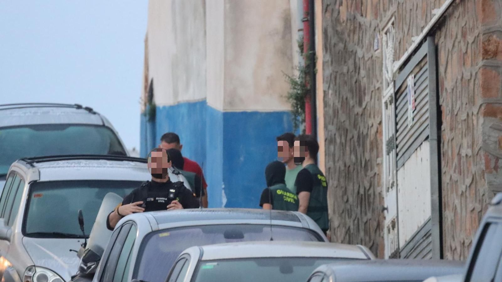 La Guardia Civil realizó varios registros domiciliarios en Cortadura del Valle