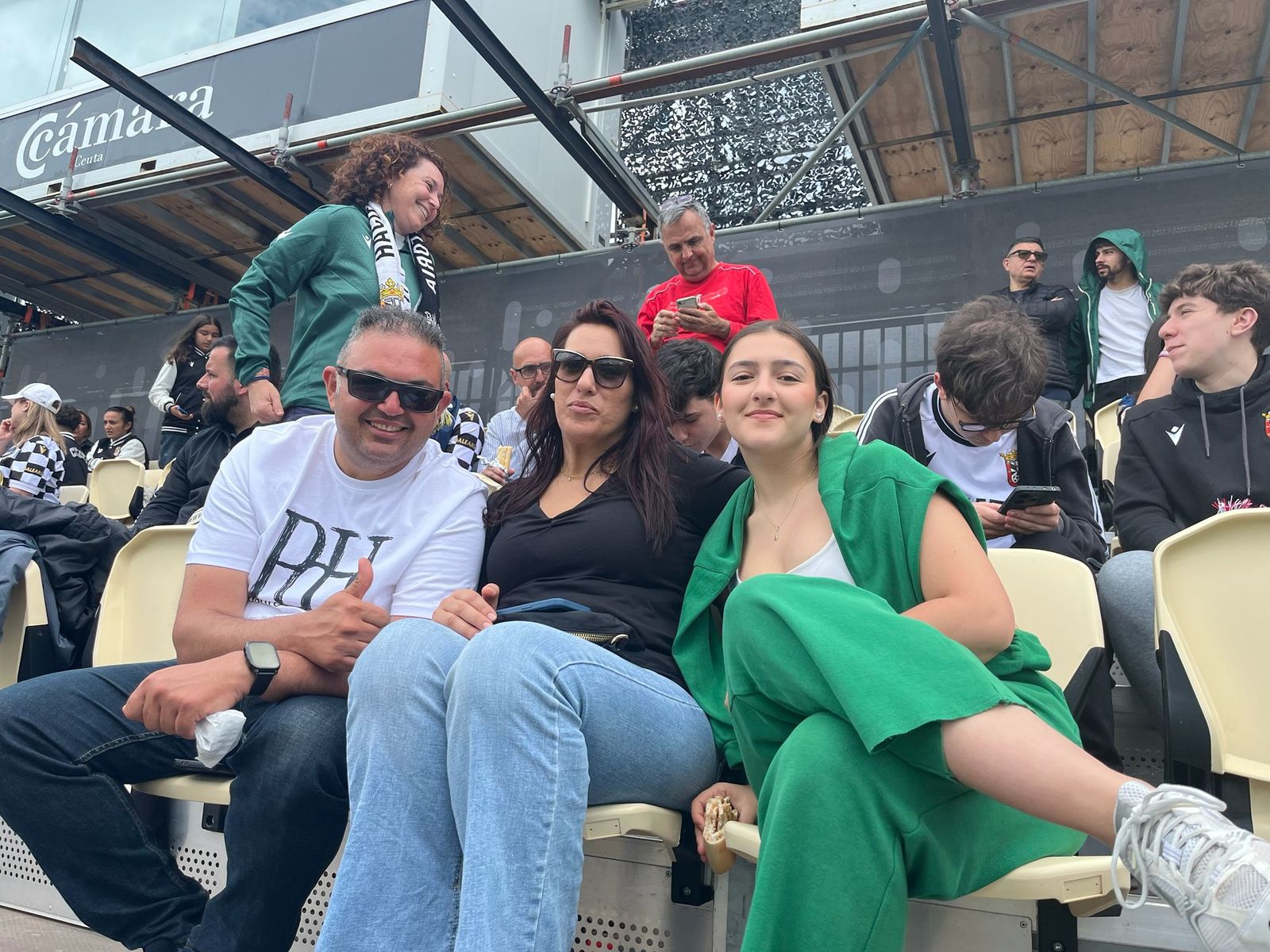 Así se vivió el partido entre la AD Ceuta y el CD Castellón en imágenes