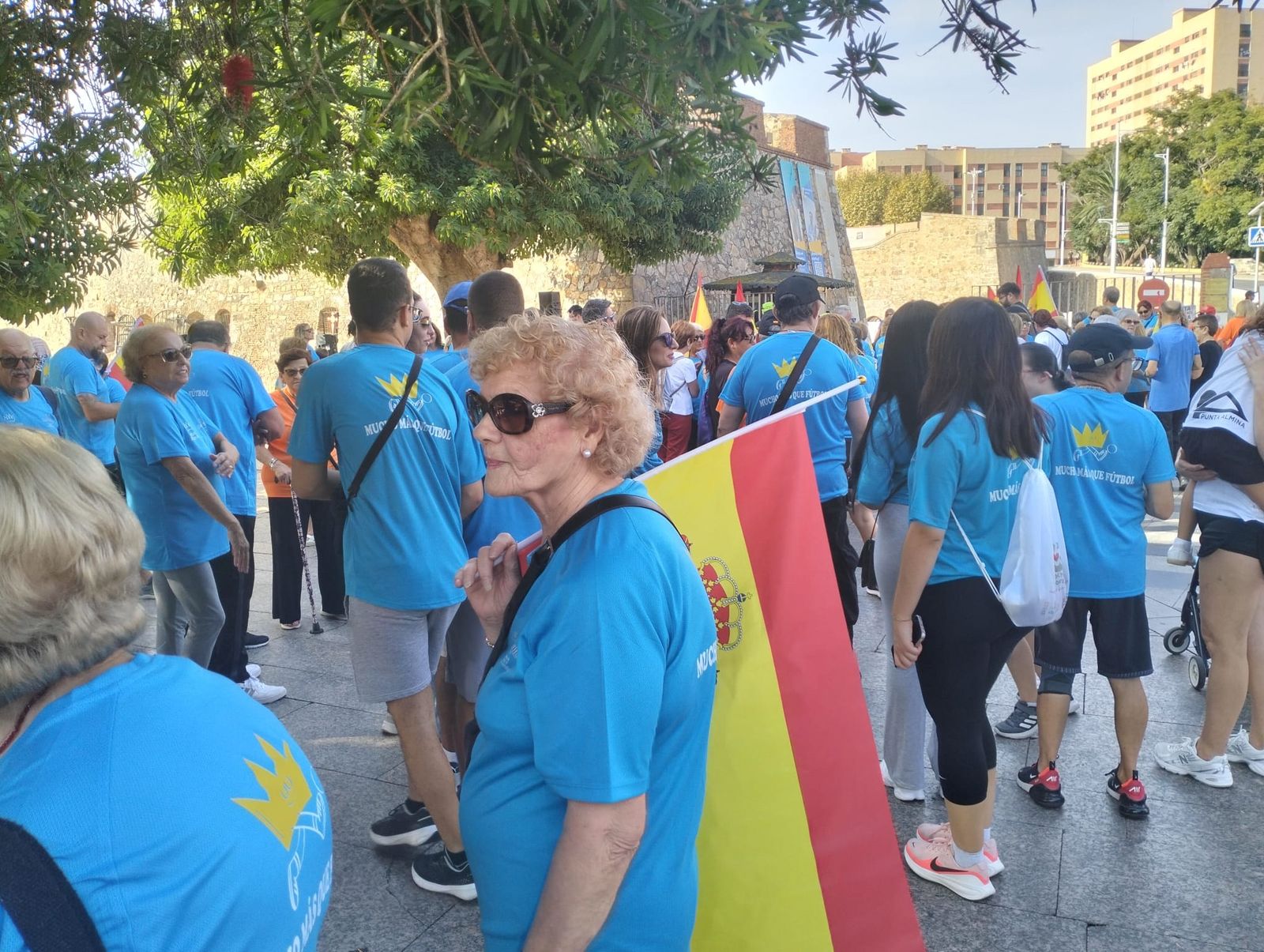Los mayores toman las calles en una jornada de convivencia