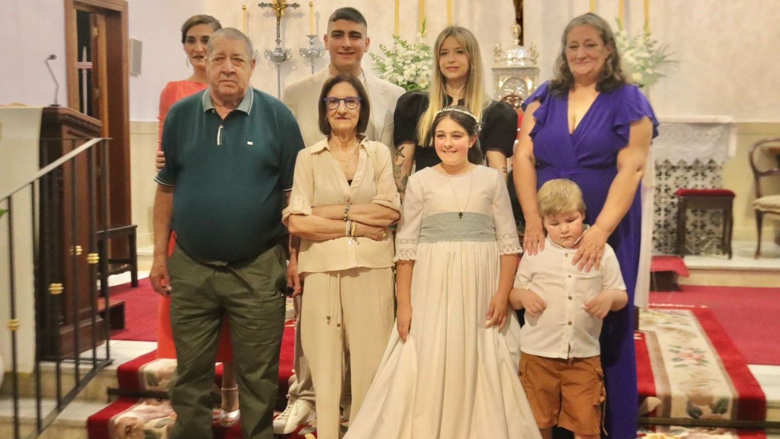 Comuniones en la parroquia de San Juan de Dios