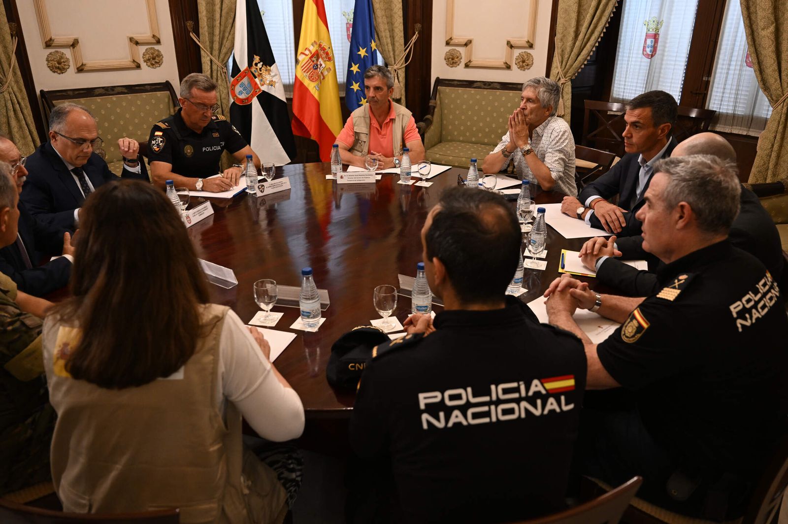 Reunión celebrada en Ceuta tras la invasión de Marruecos los días 30 y 31 de julio y en la que Vega estuvo presente