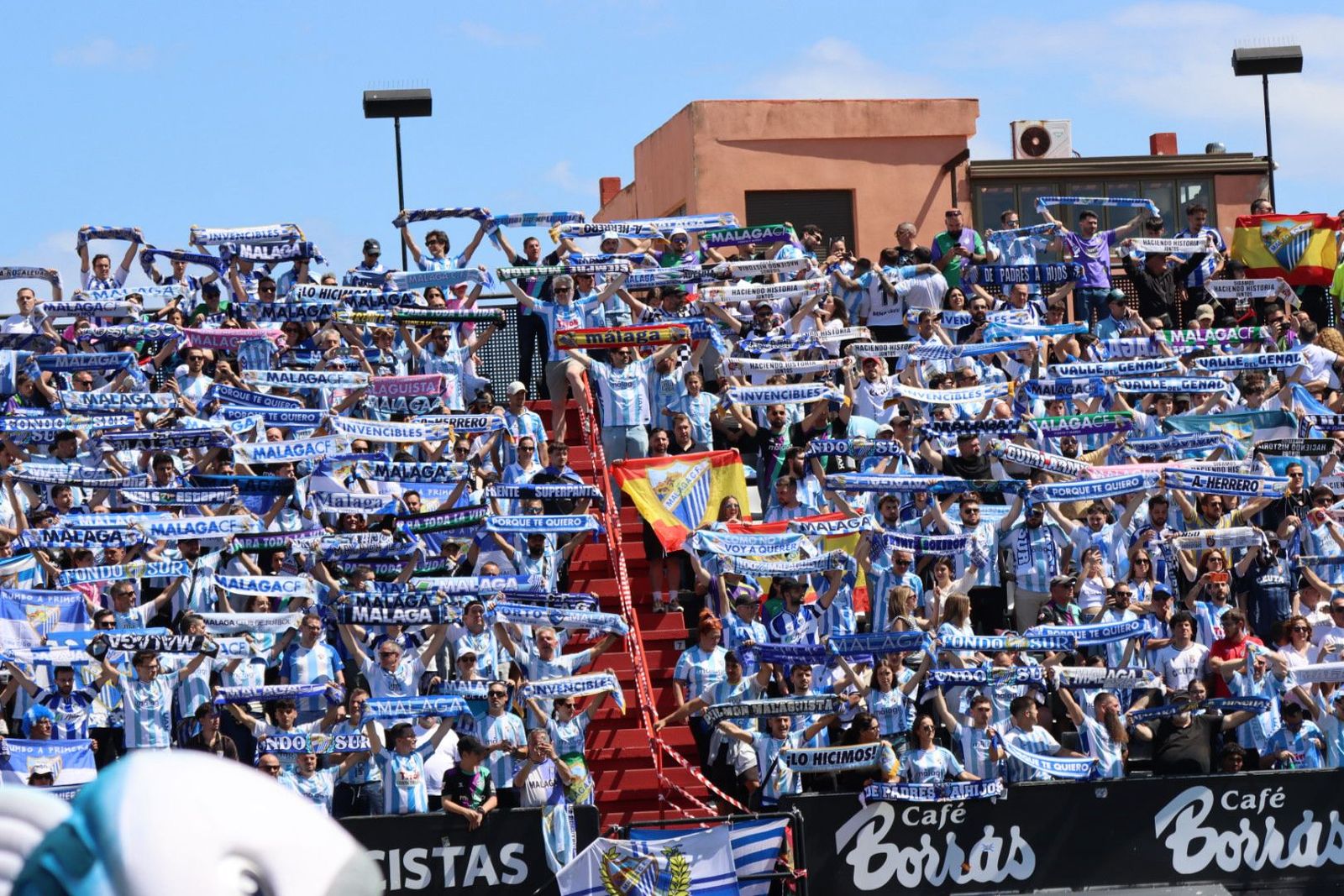 La AD Ceuta no puede con el Málaga
