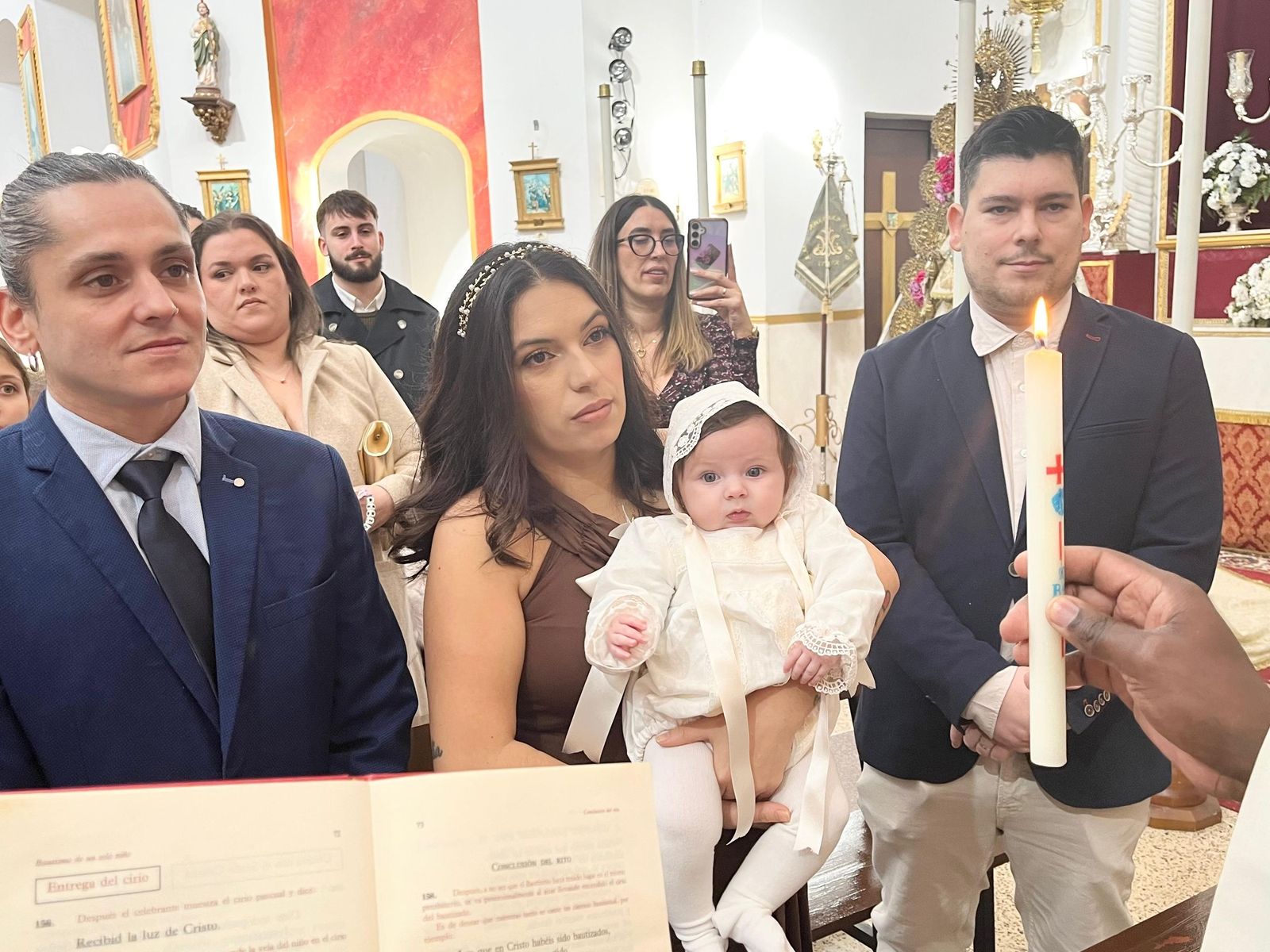 Bautizo de Mérida en la Iglesia de Santa Teresa de Jesús