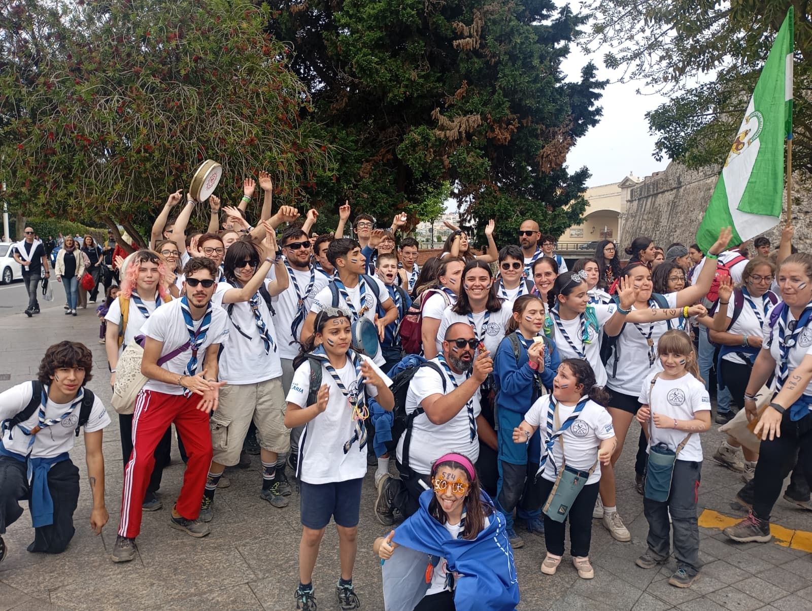Ceuta brilla y deja el pabellón alto en el Festival Scout