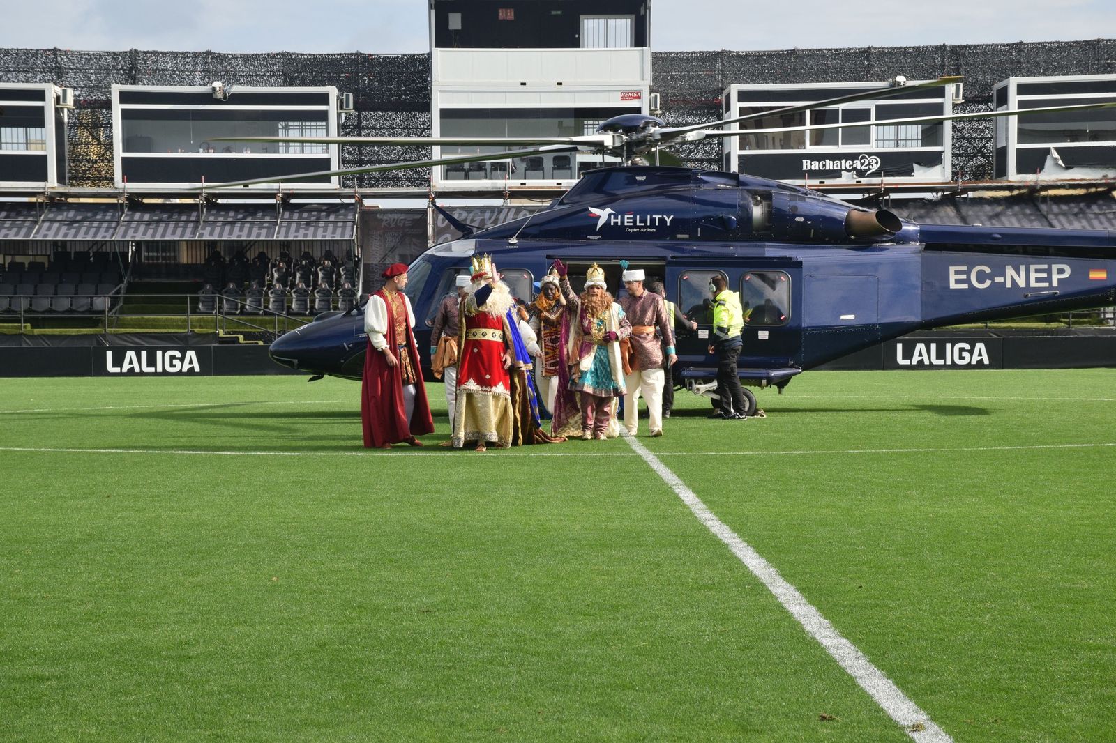 Así se vivió en el Murube la esperada llegada de los Reyes Magos