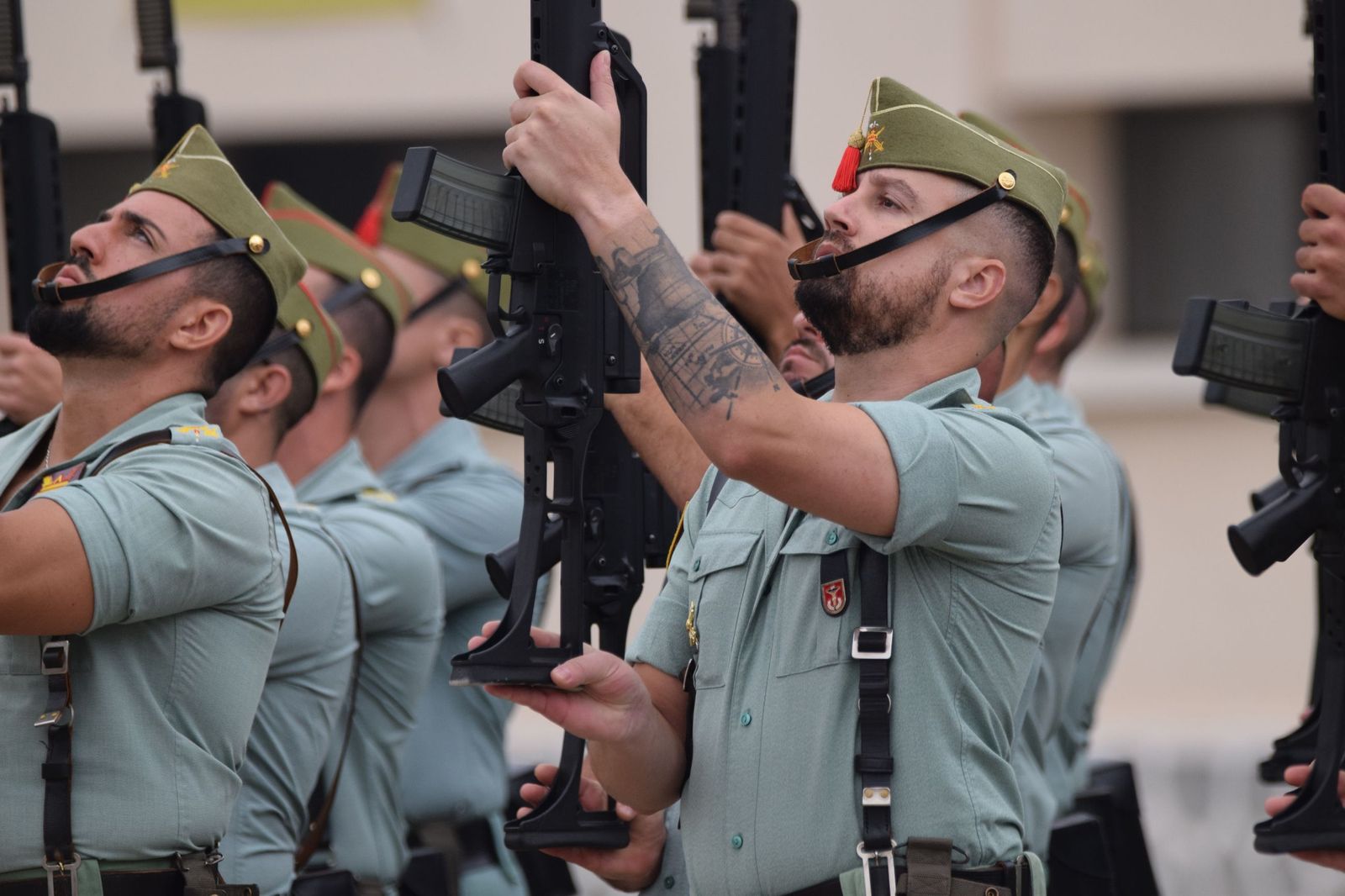 Brillante y marcial celebración del 105 Aniversario de la Legión
