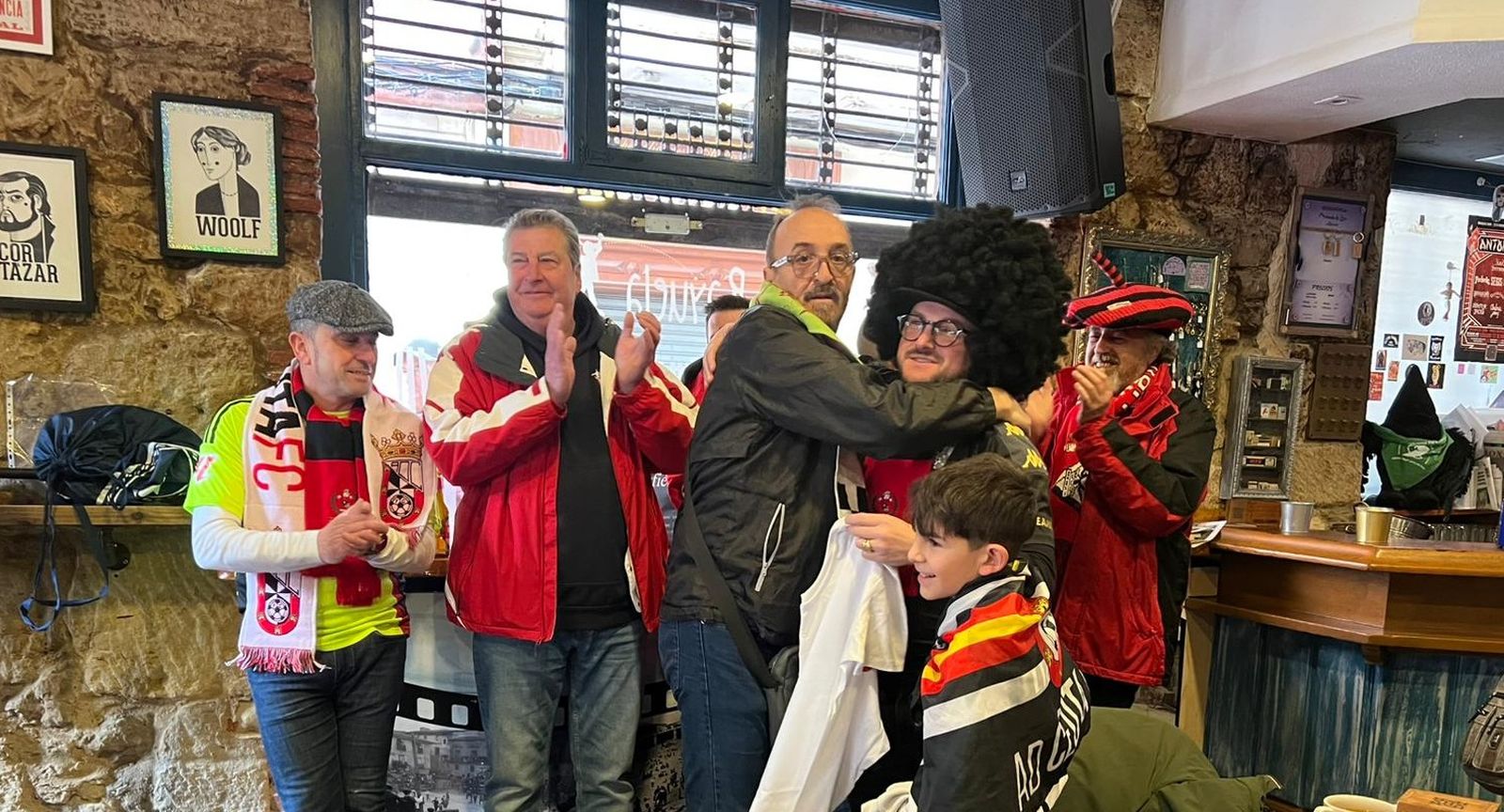 Hermanamiento de las aficiones del Ceuta y el Mirandés