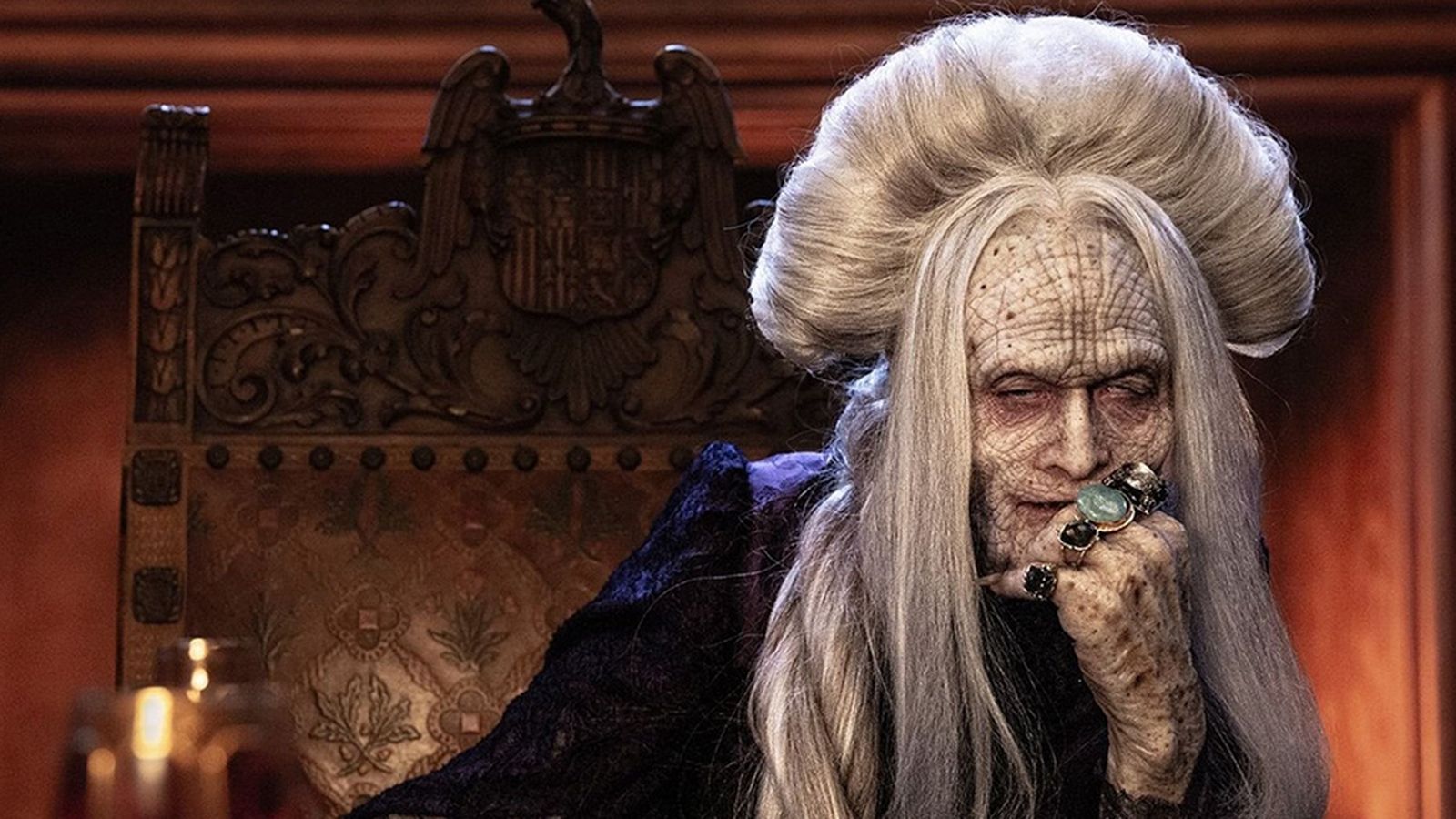 Fotograma de Drácula donde se observa uno de los maquillajes en los que colaboró Lorda