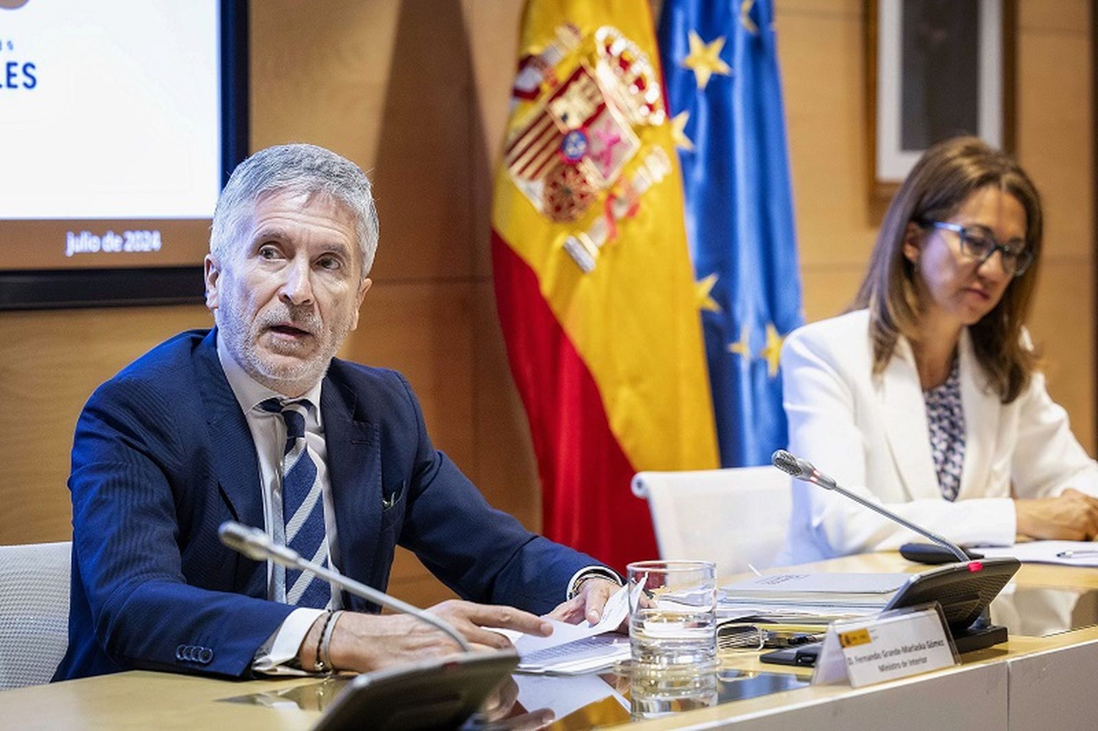 El ministro del Interior, Fernando Grande-Marlaska