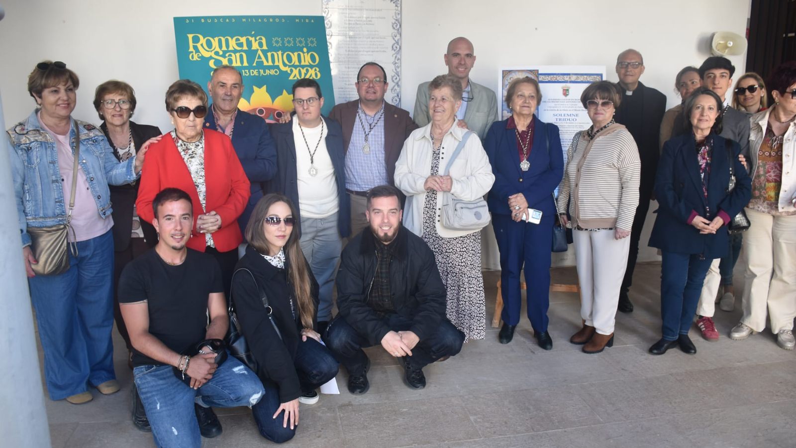 La feligresía de San Antonio volvió a reunirse este martes en su ermita