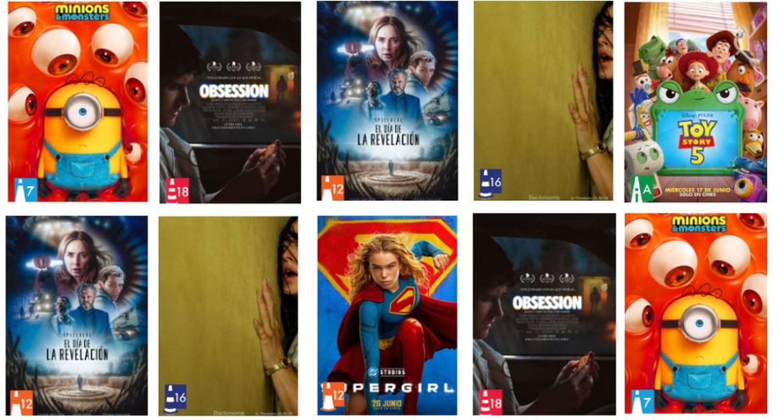 Cartelera de Cines Marina