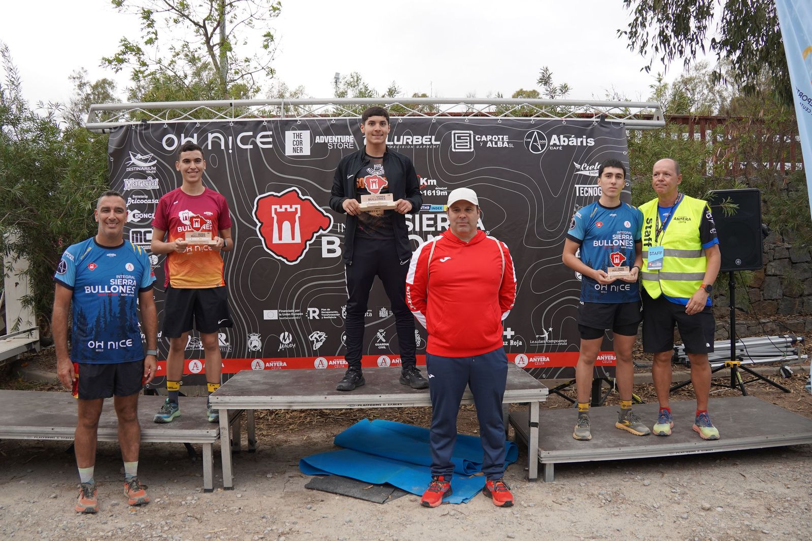 La entrega de trofeos cierra una nueva edición de la 'Sierra de Bullones¡