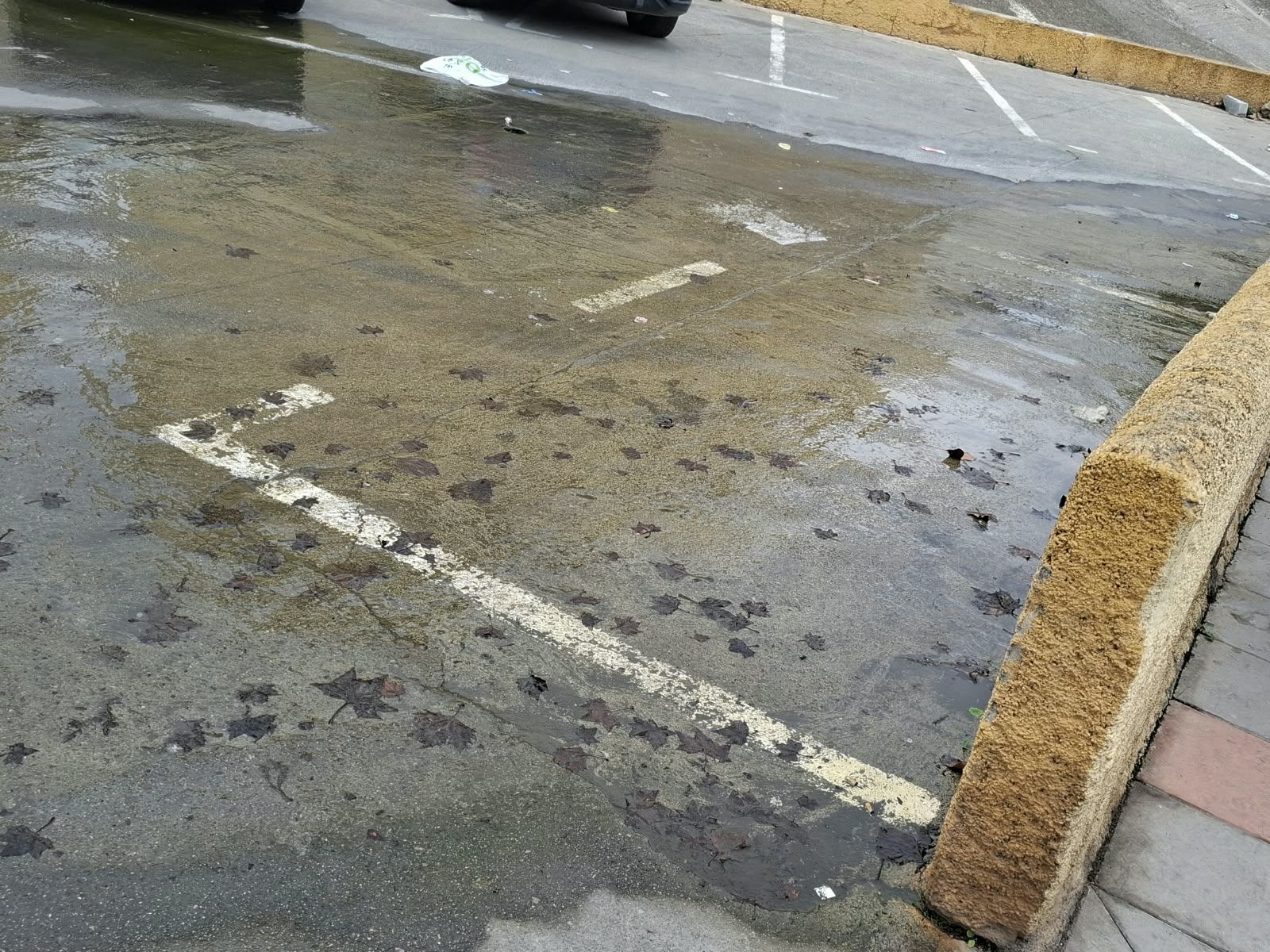 Una fuga de agua lleva más de año y medio desesperando a los vecinos de Juan Carlos I