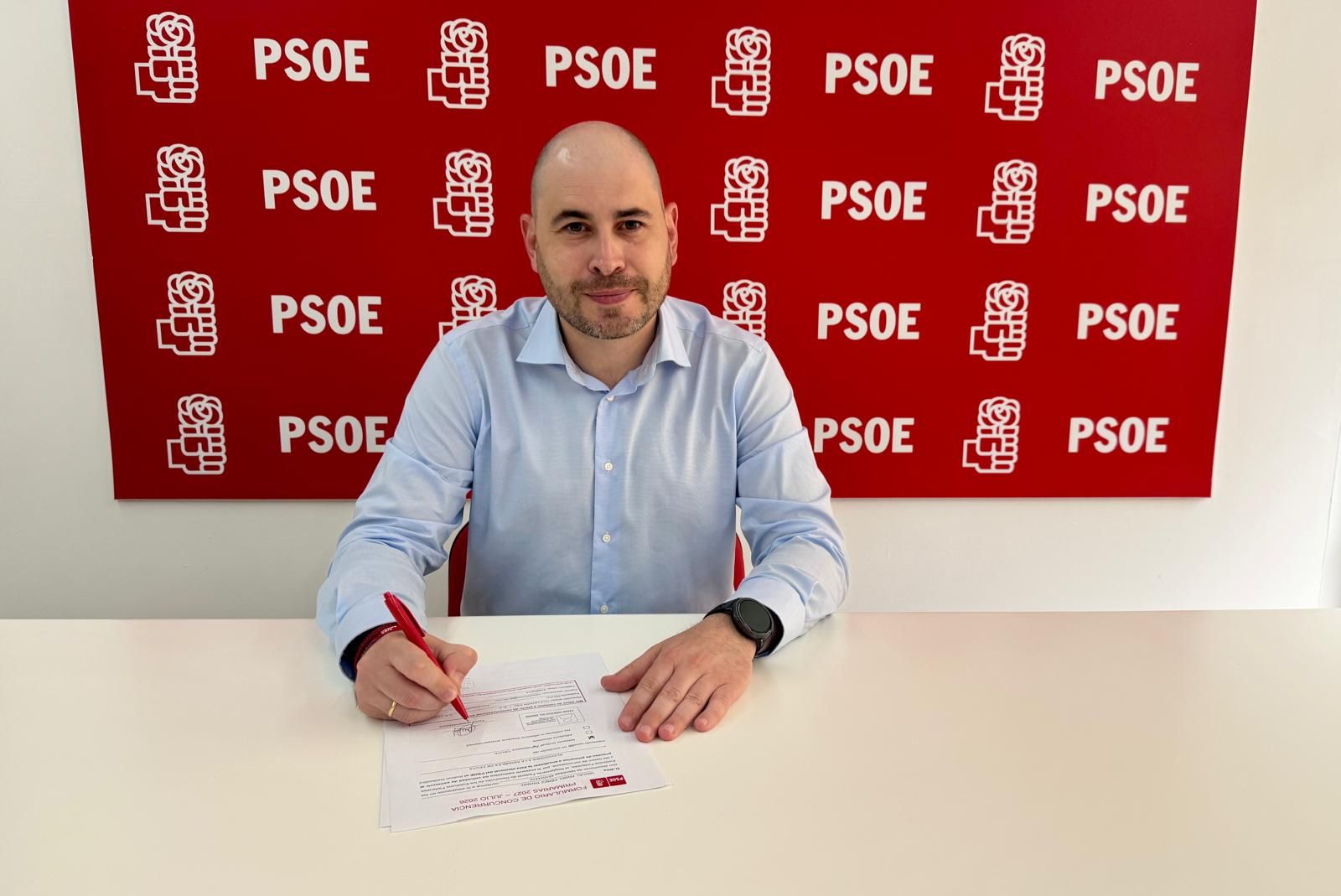 El secretario general del PSOE de Ceuta y precandidato a las elecciones al Gobierno de Ceuta 2027
