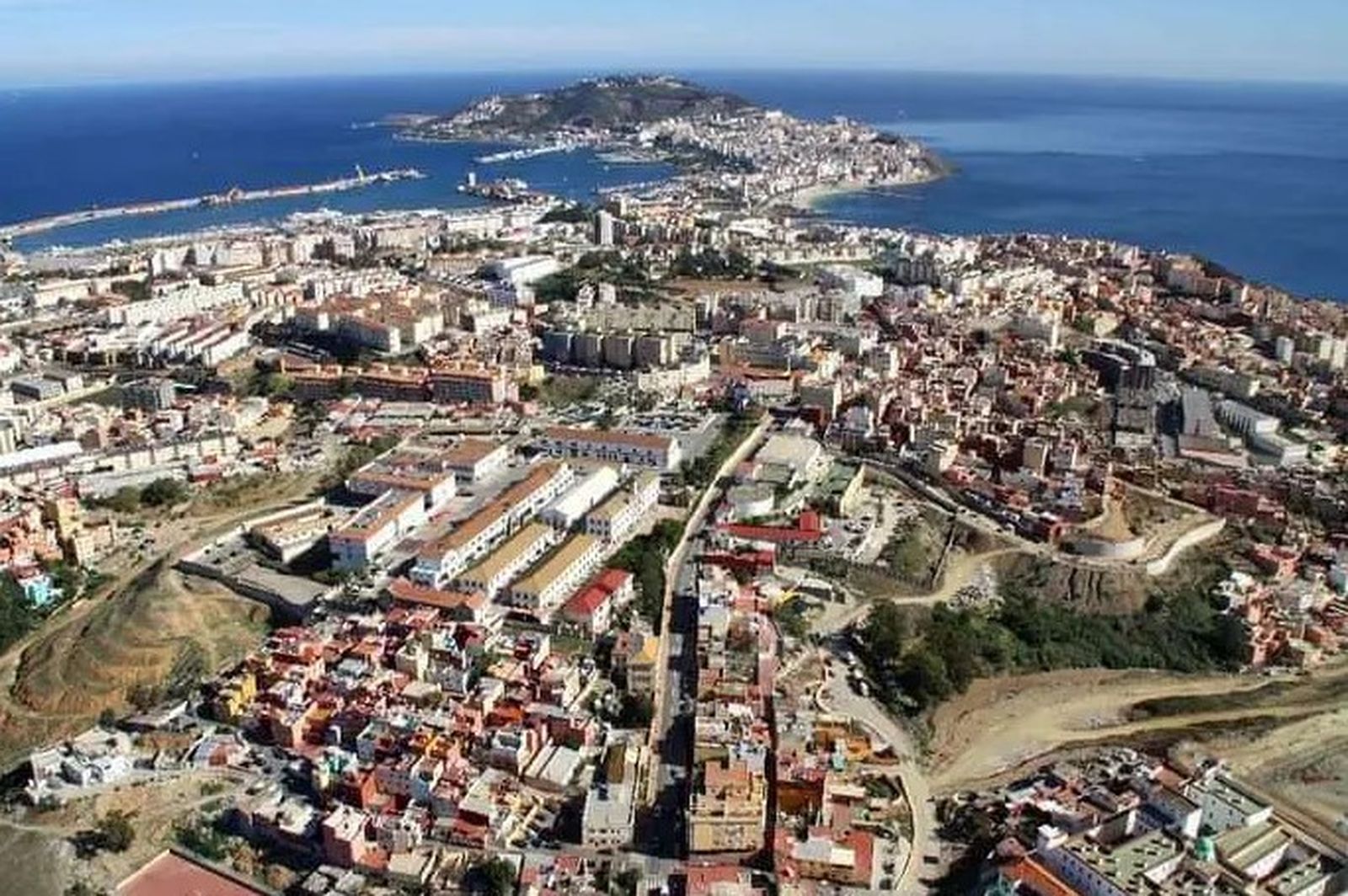 Vista de Ceuta.