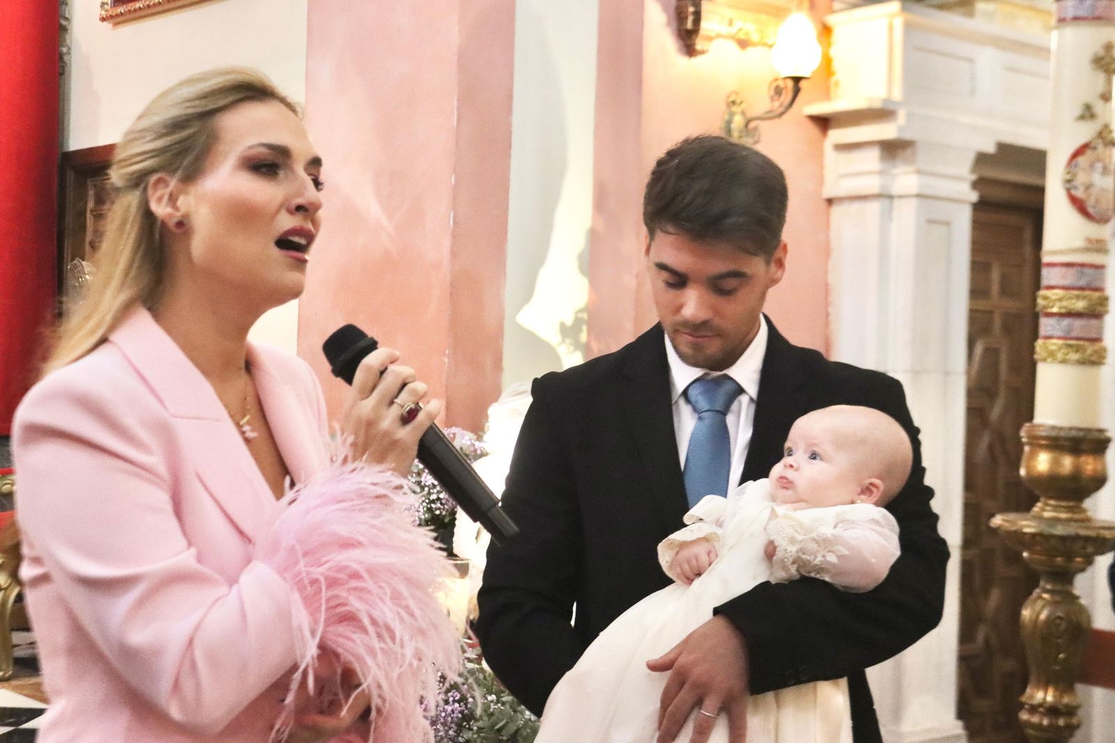 Bautizo de Minerva María en Los Remedios