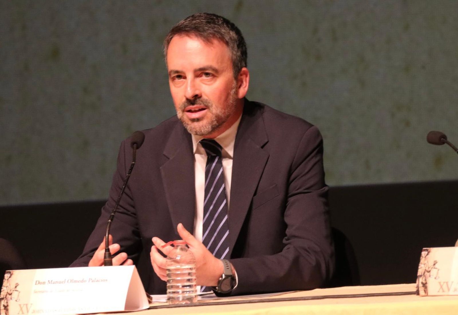 El secretario de Estado de Justicia, Manuel Olmedo