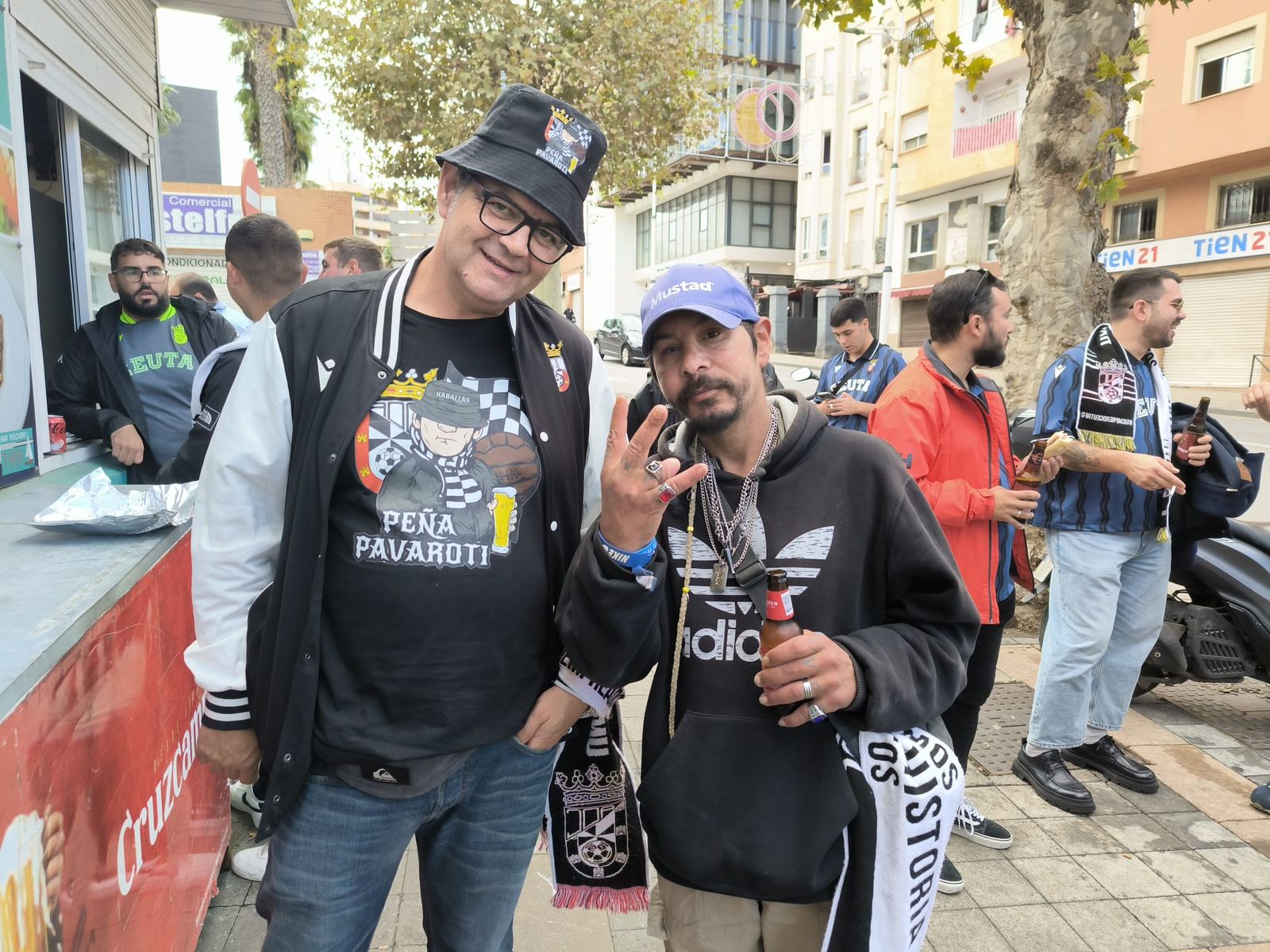 FOTOGALERÍA | Así vio Nicol's a los caballas durante la previa al partido de la AD Ceuta y el Leganés