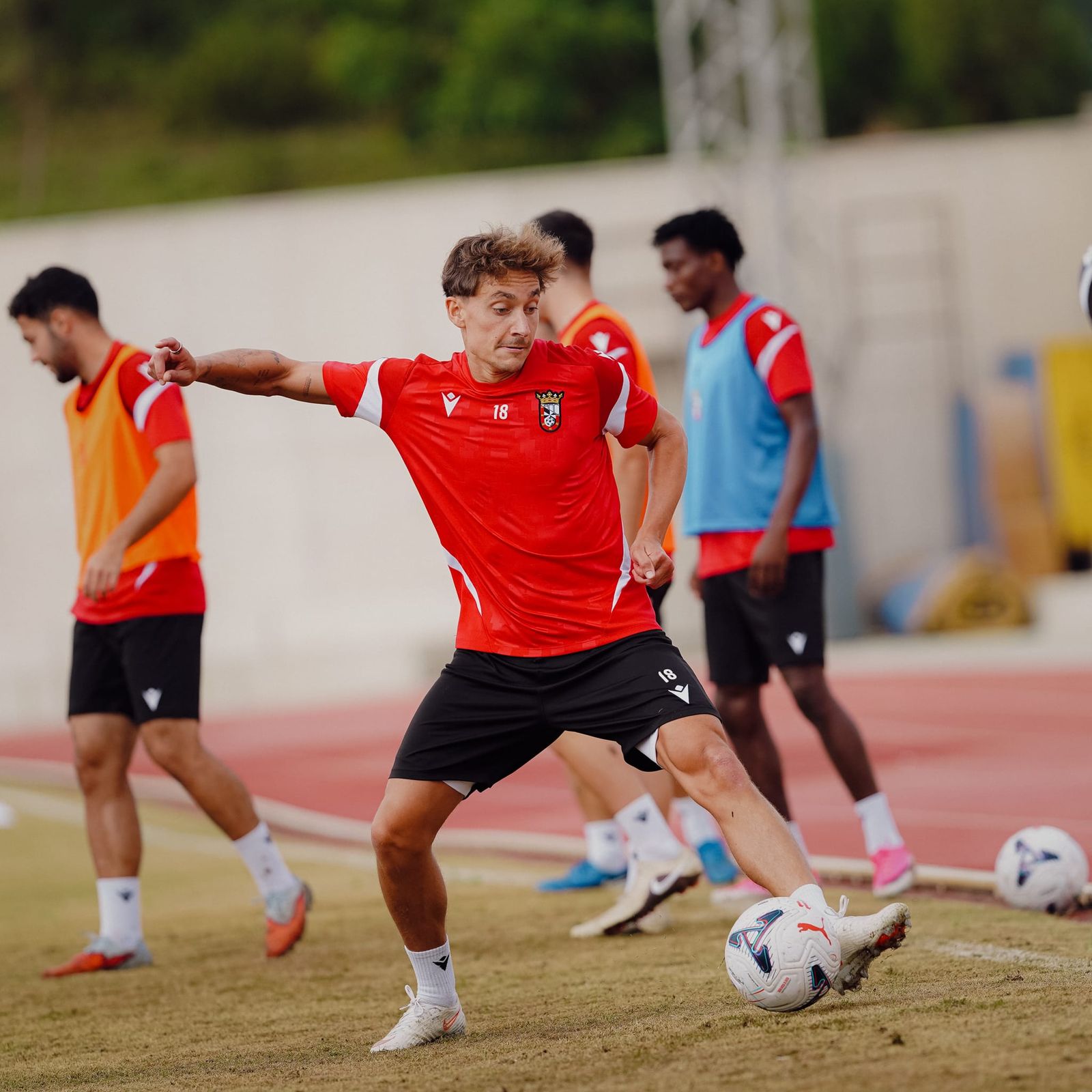 La AD Ceuta empieza a preparar el partido ante el Celta Fortuna