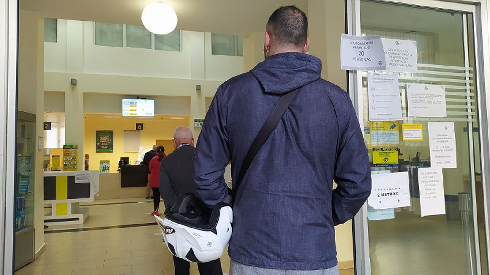 Imagen de archivo de una oficina de Correos.