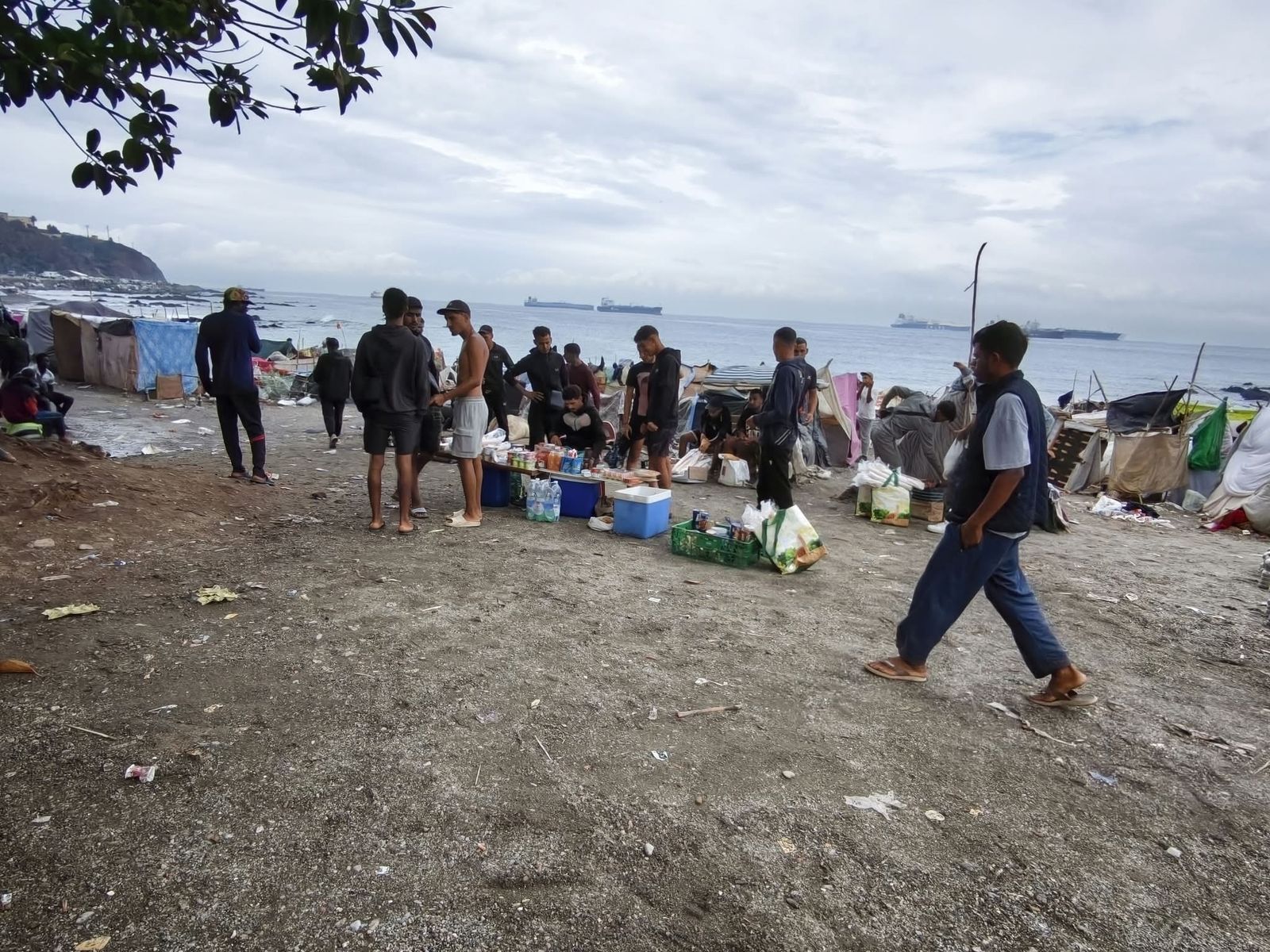 Menores migrantes alzan la voz en el Trampolín y reclaman protección