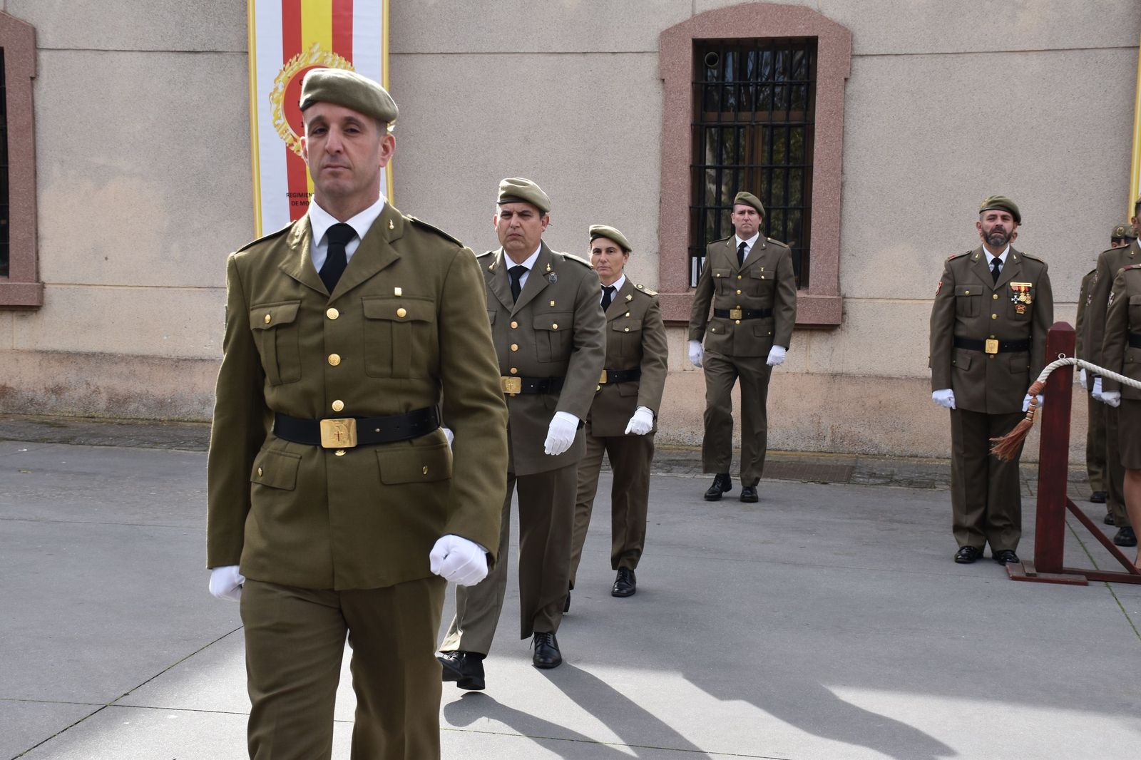El Ramix-30 celebra Santa Bárbara con una ceremonia marcada por los homenajes y la tradición artillera