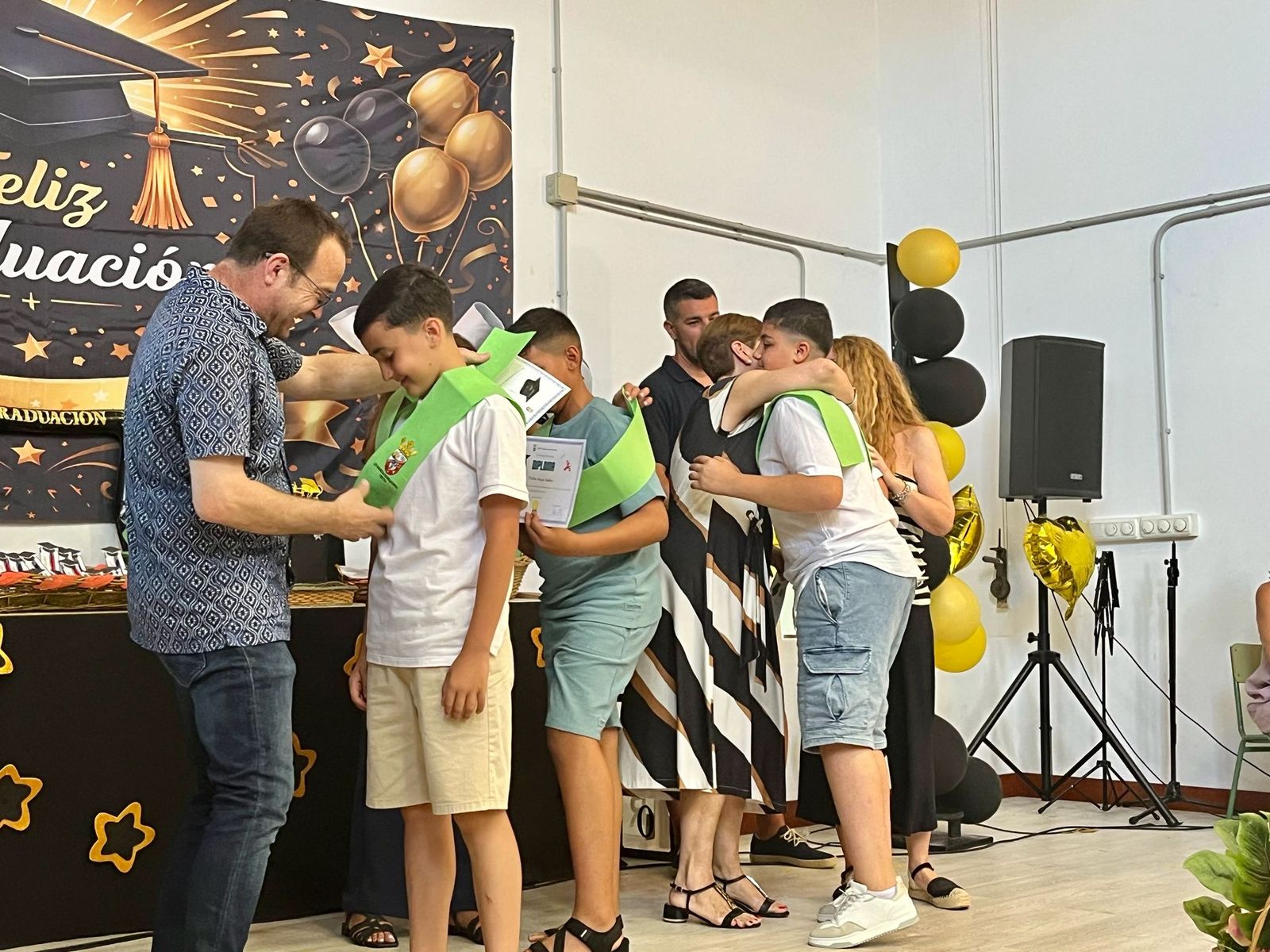 Graduación en el CEIP José Acosta